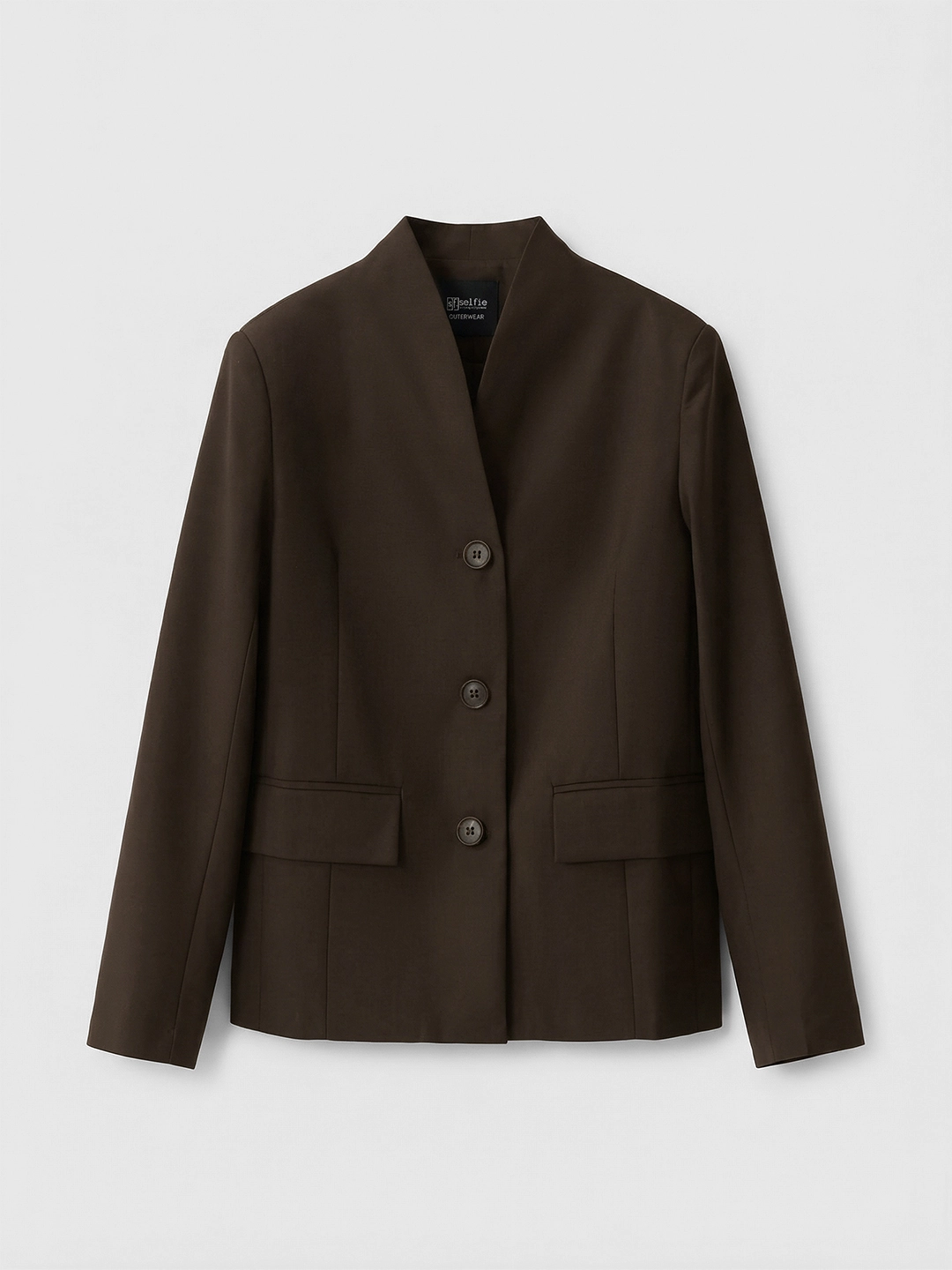 Жакет коричневый для женщин 48143-13 64