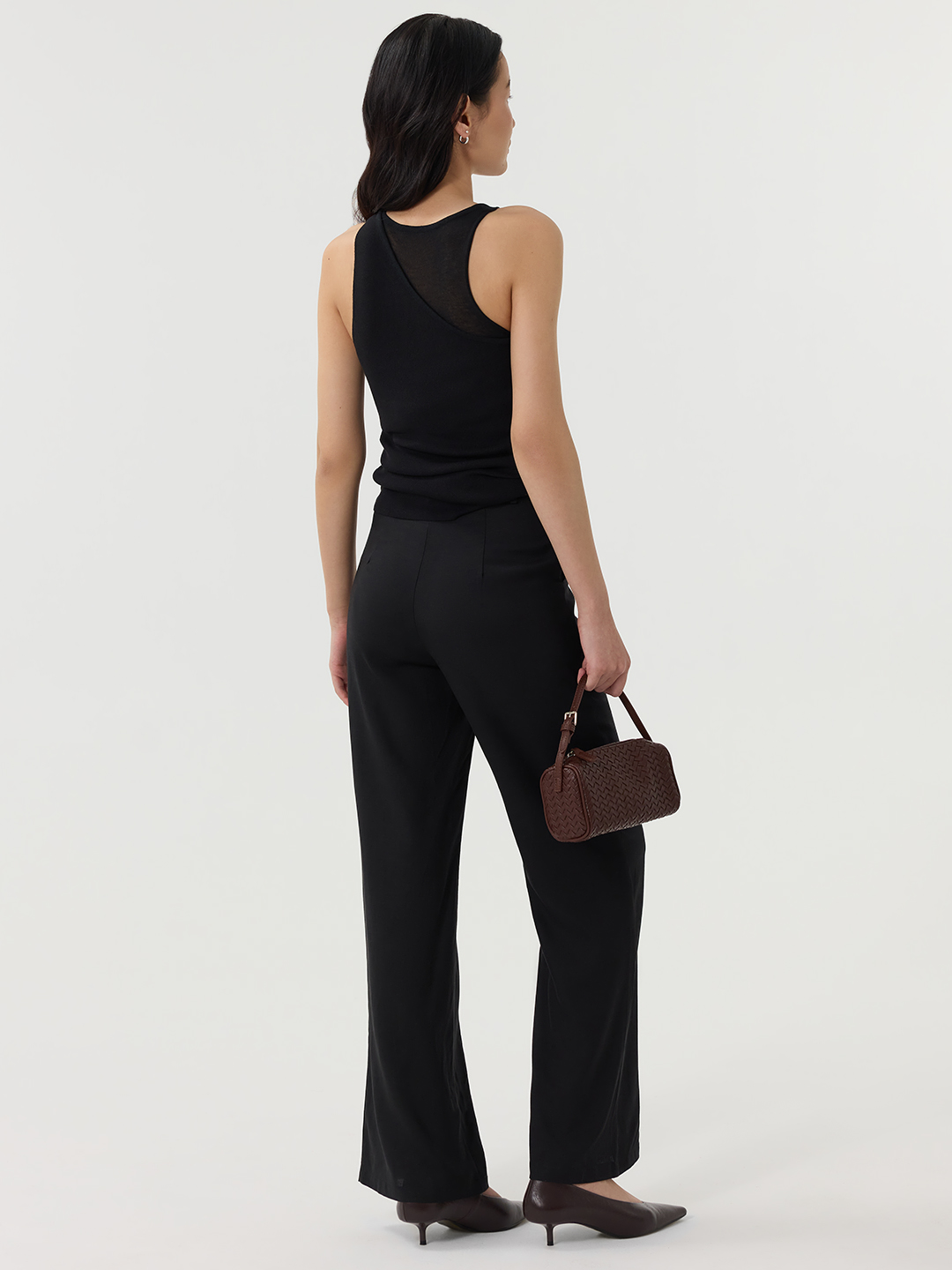 Брюки черный для женщин 49116-1 71