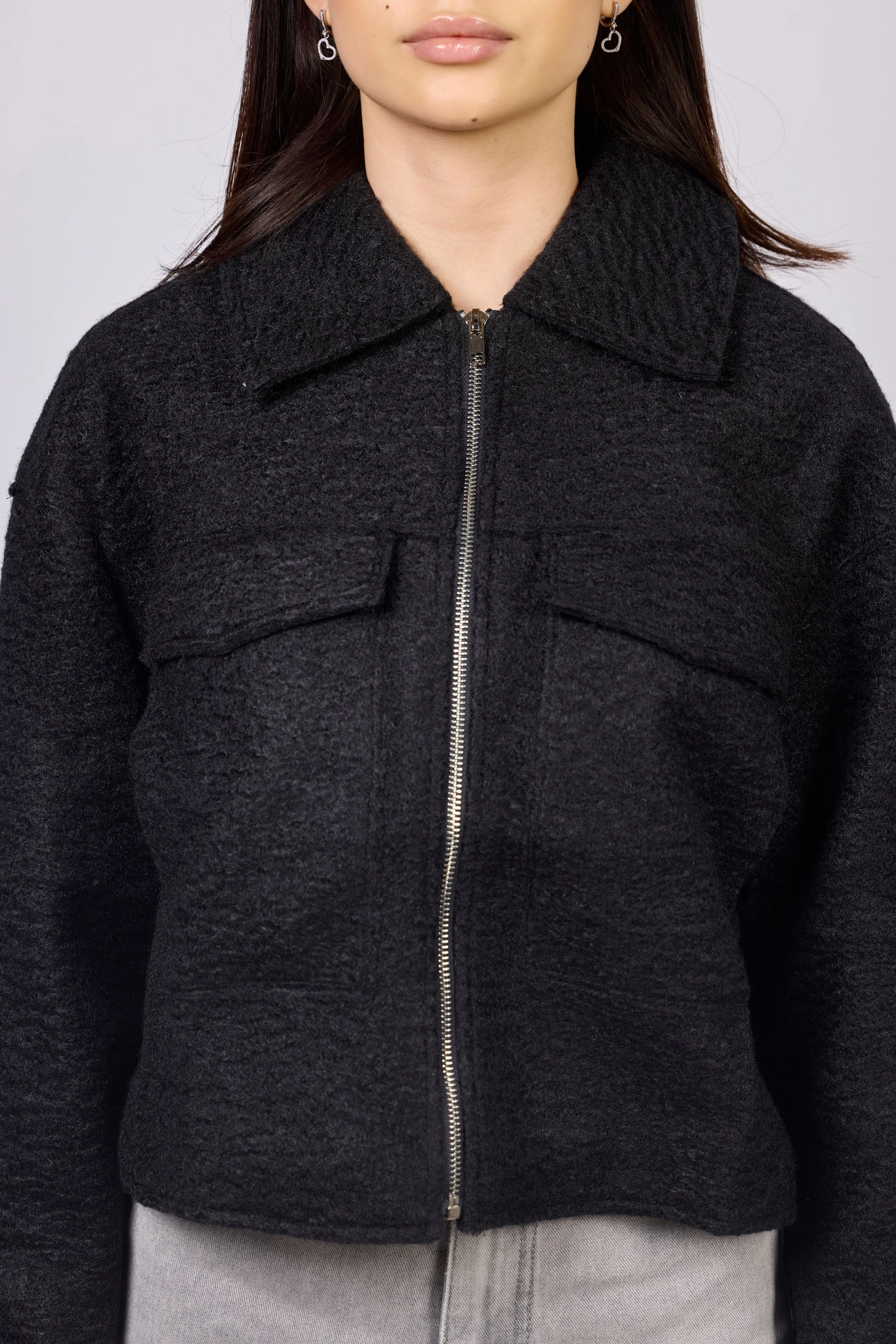 Куртка черный для женщин 42285-1 47