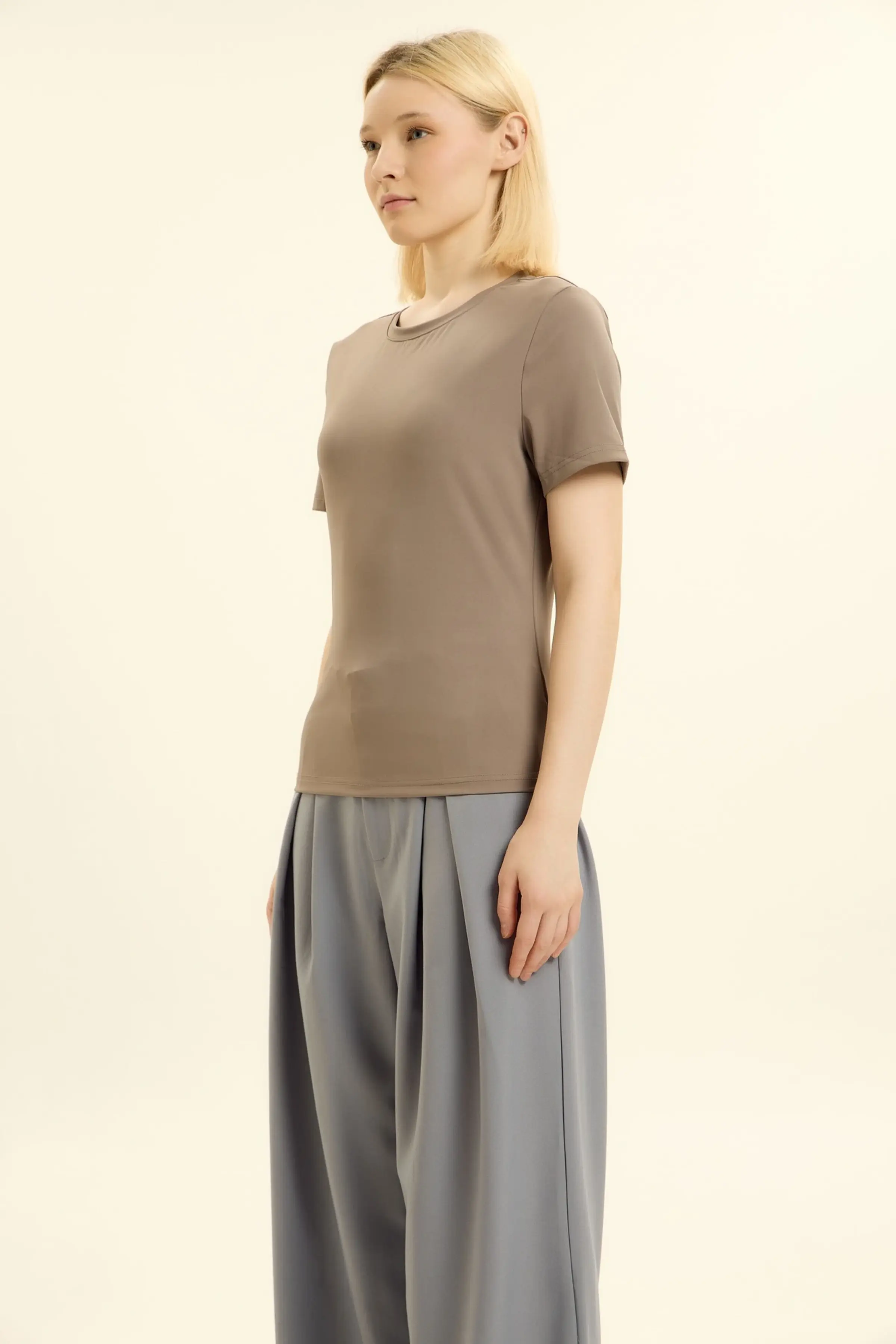 Футболка серый для женщин 46253-61 67