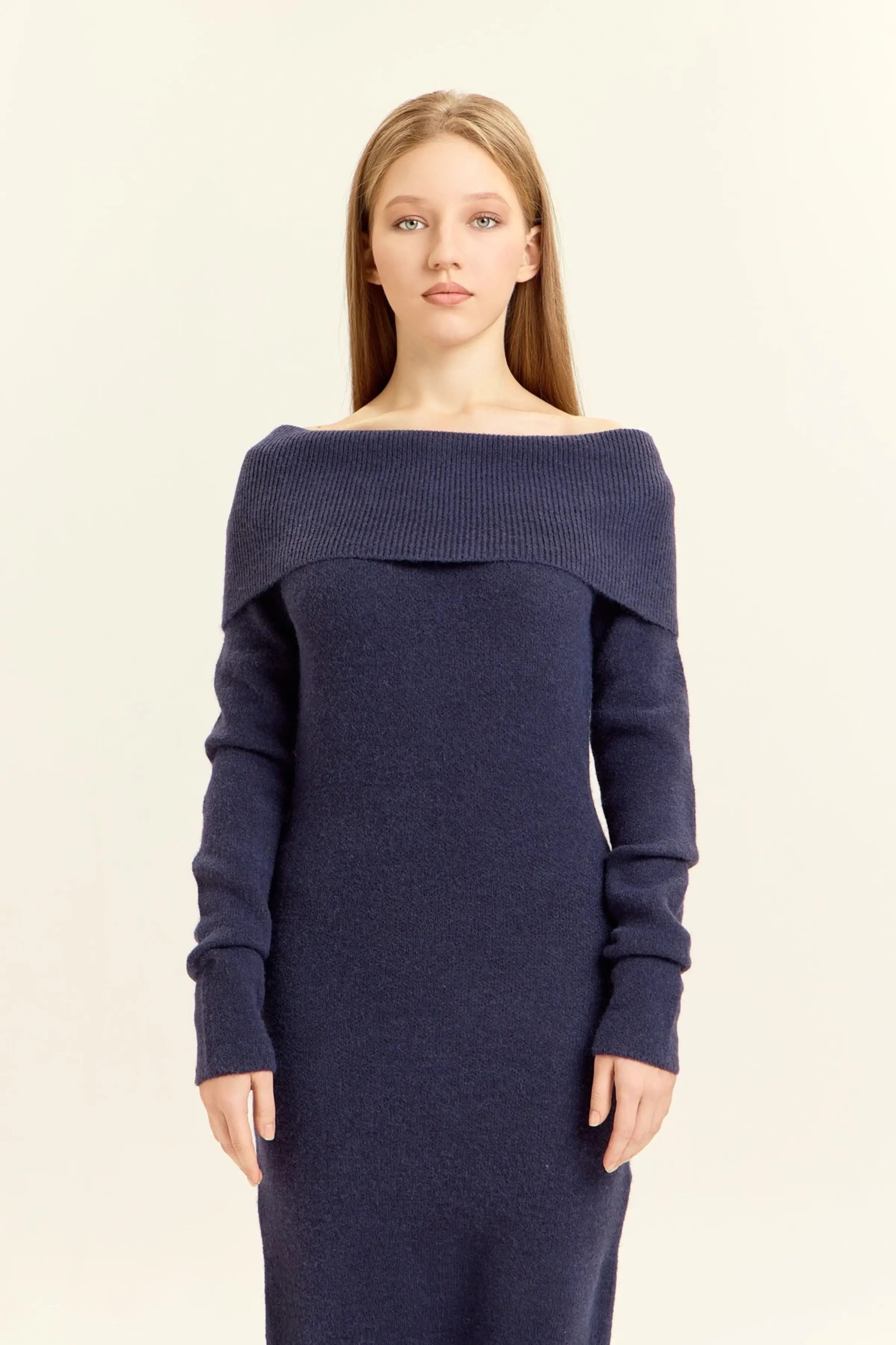 Платье темно-синий для женщин 47144-18 54