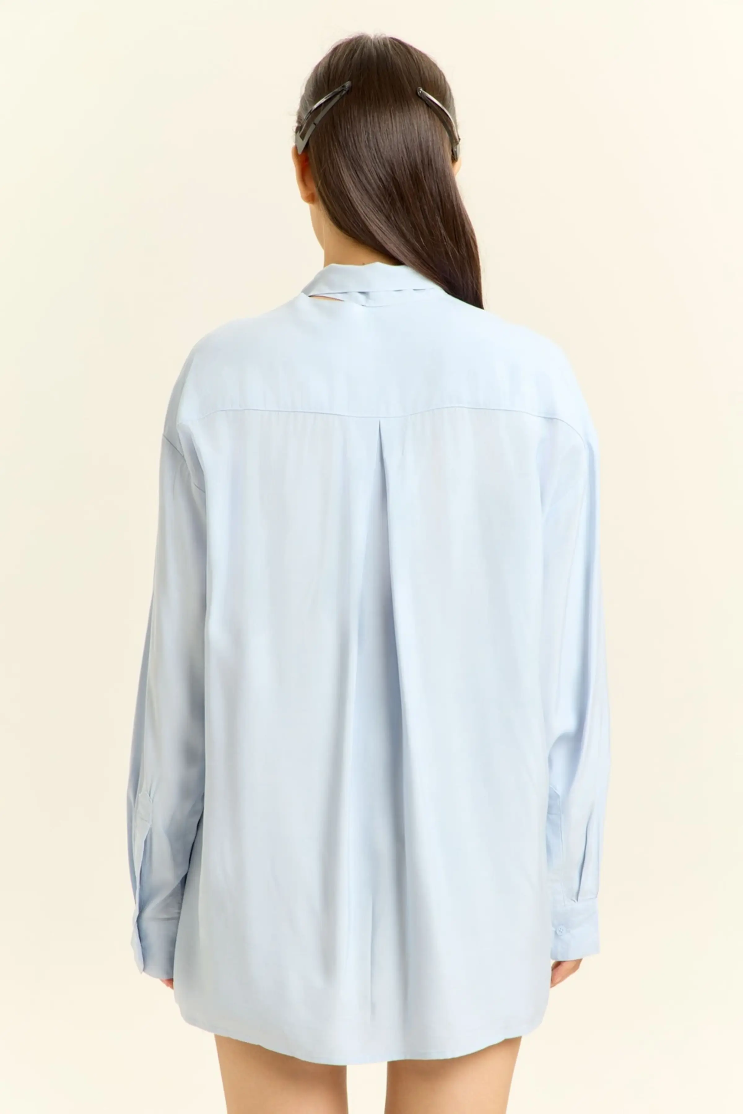 Рубашка голубой для женщин 45315-10 66