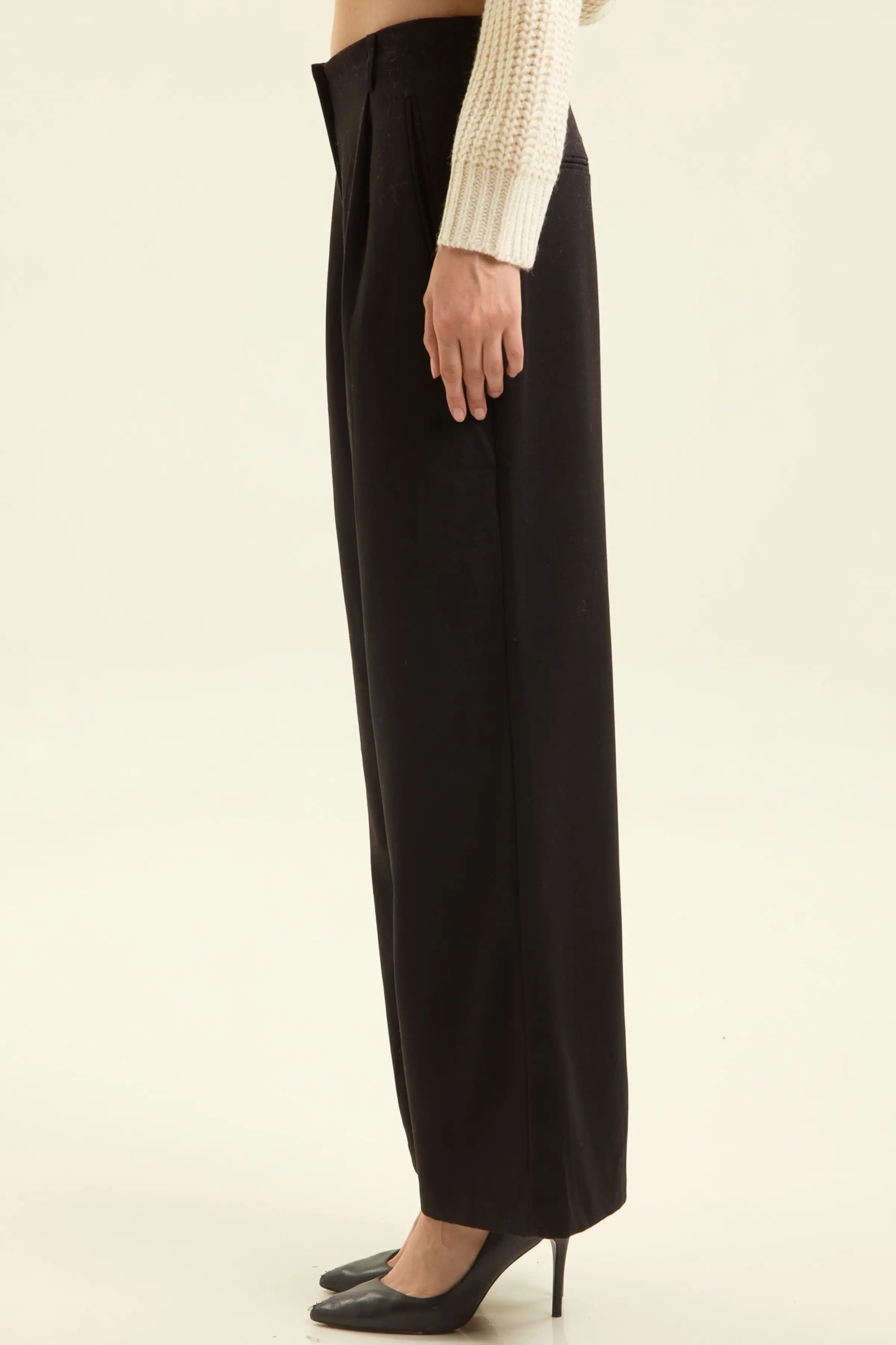 Брюки черный для женщин 47181-1 71