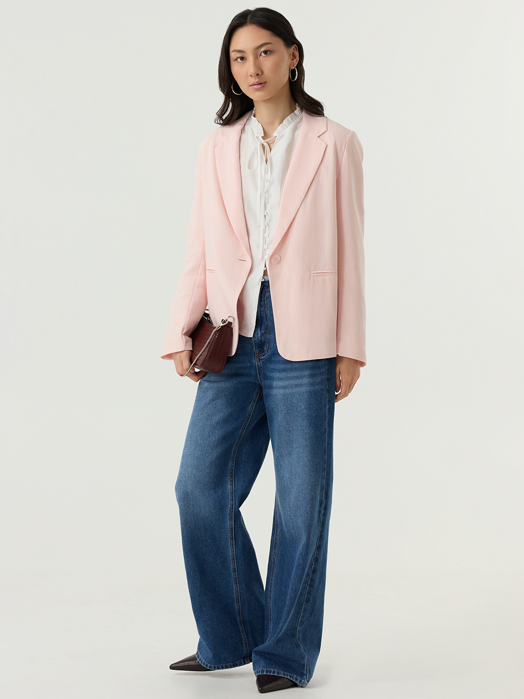 Жакет розовый для женщин 48236-17 64