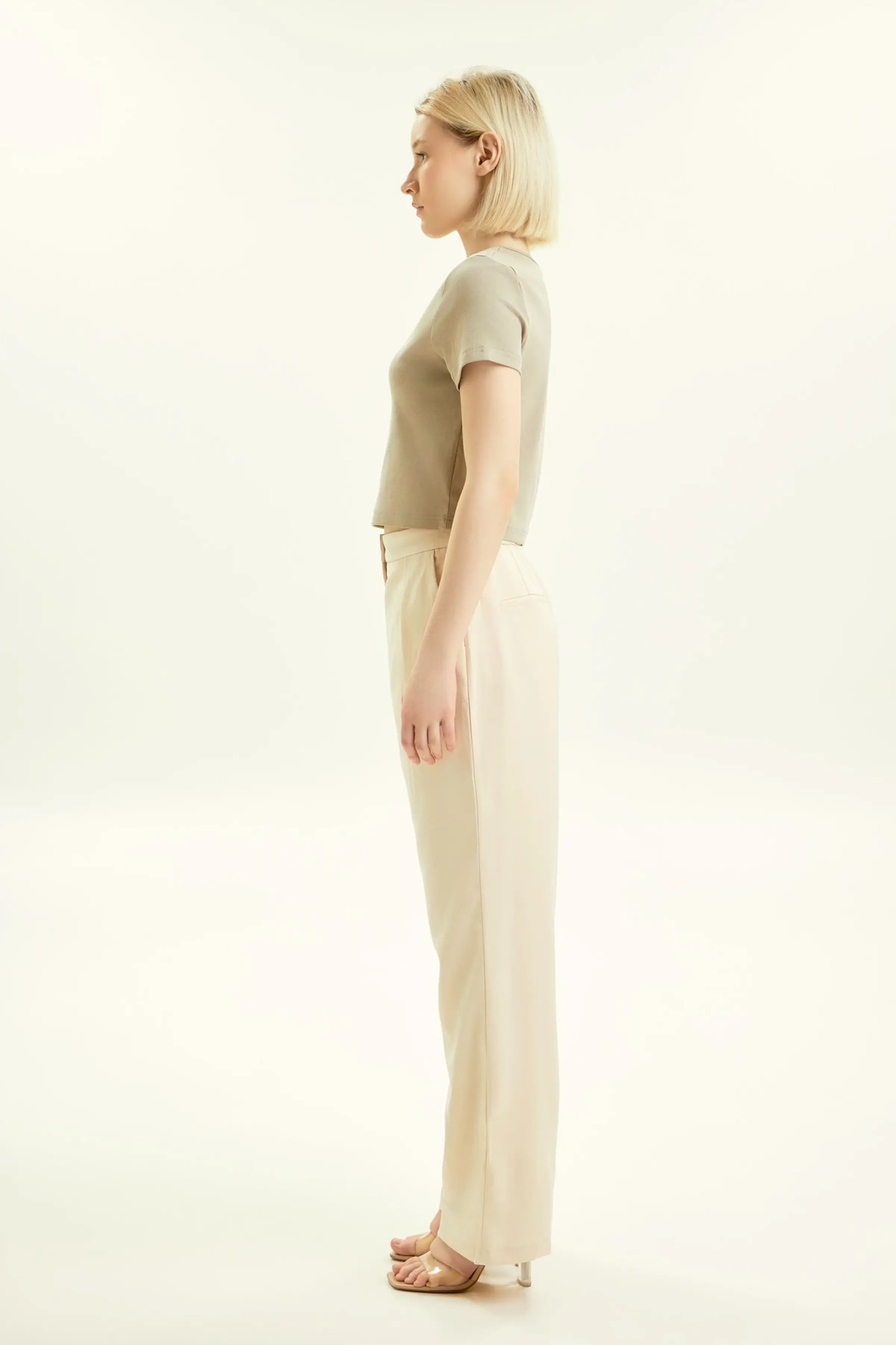 Футболка хаки для женщин 45325-14 67