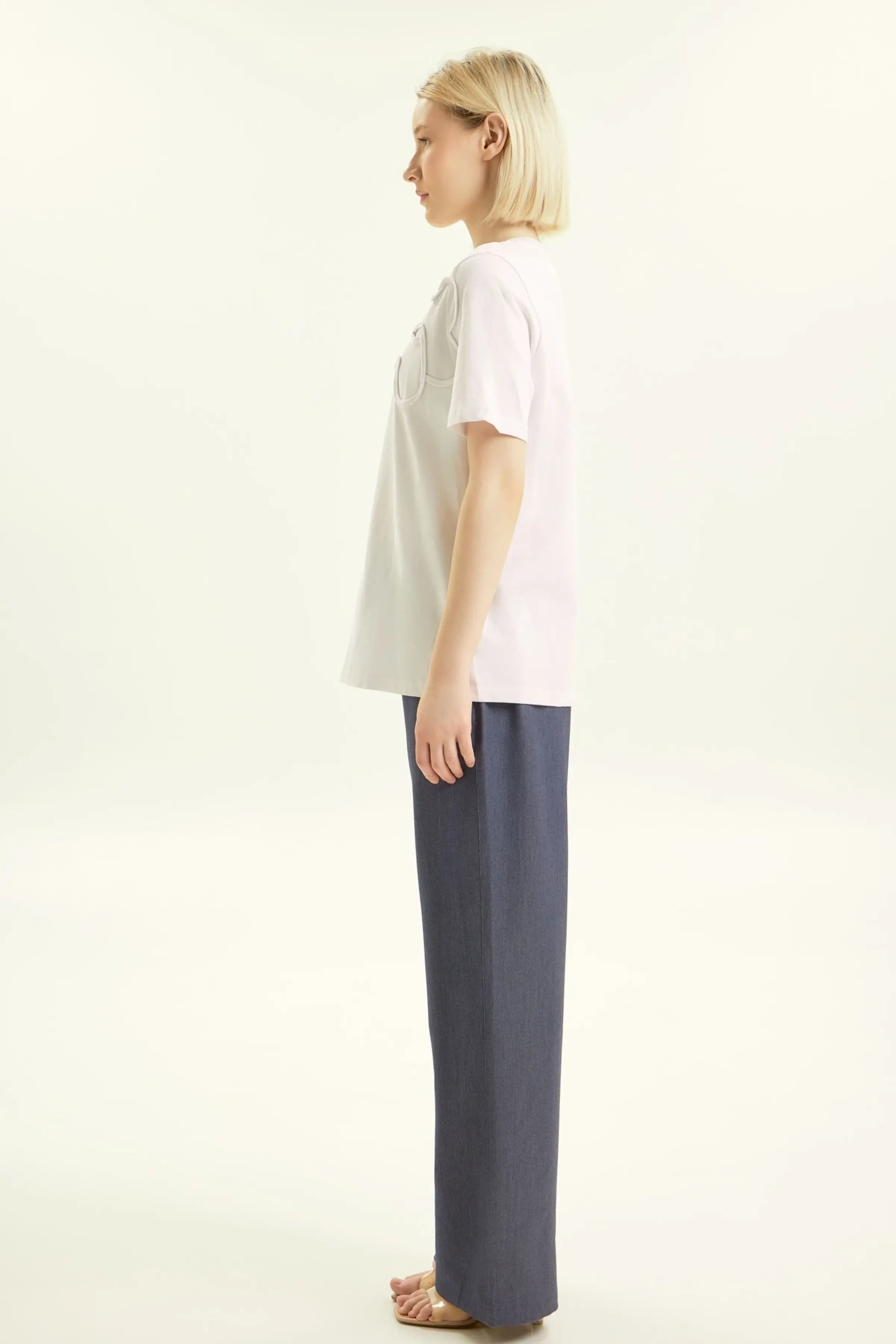 Футболка белый для женщин 44198-4 67