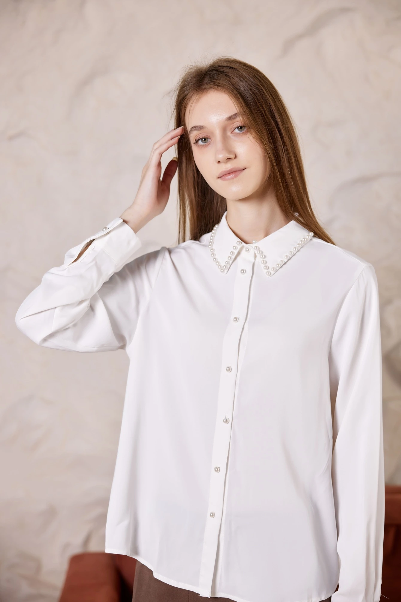 Блузка белый для женщин 42164-4 28