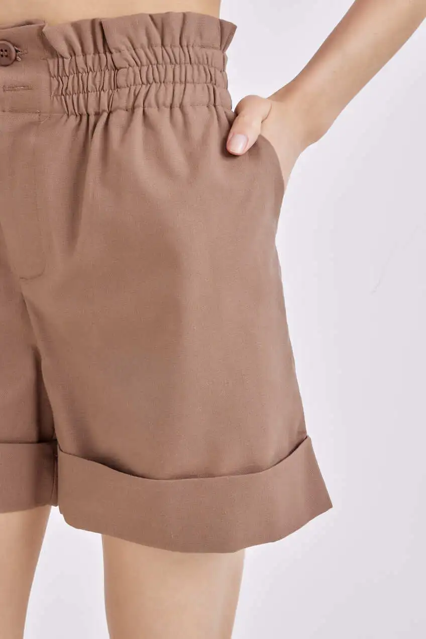 Шорты коричневый для женщин 41158-13 57