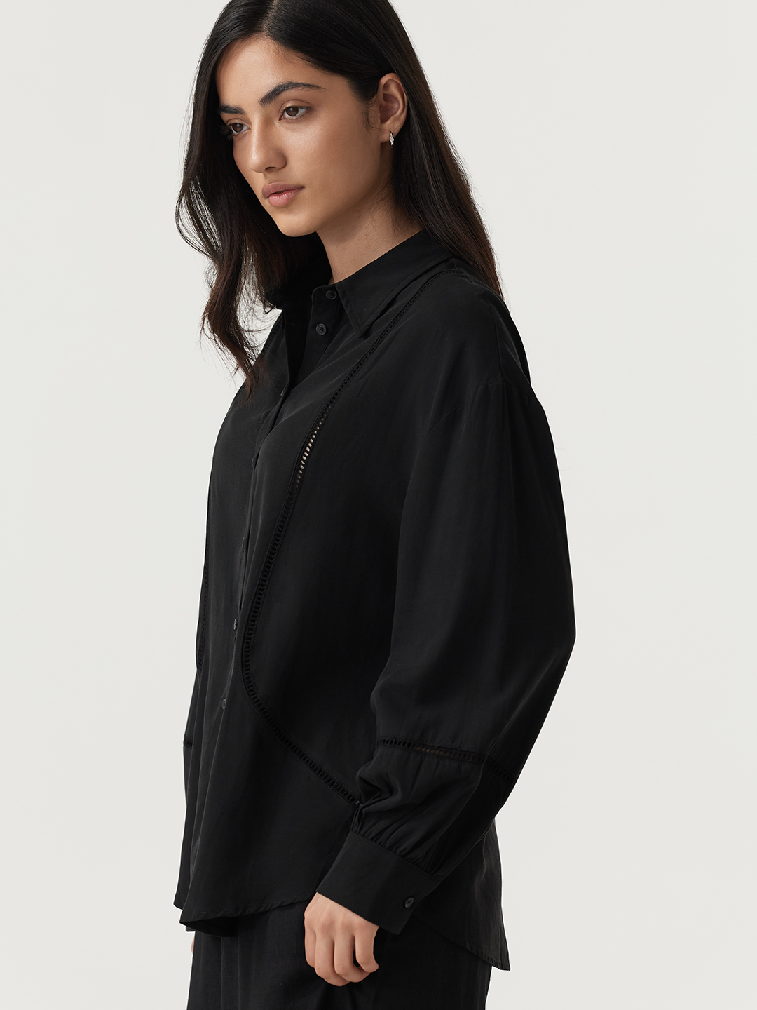 Рубашка черный для женщин 48218-1 66