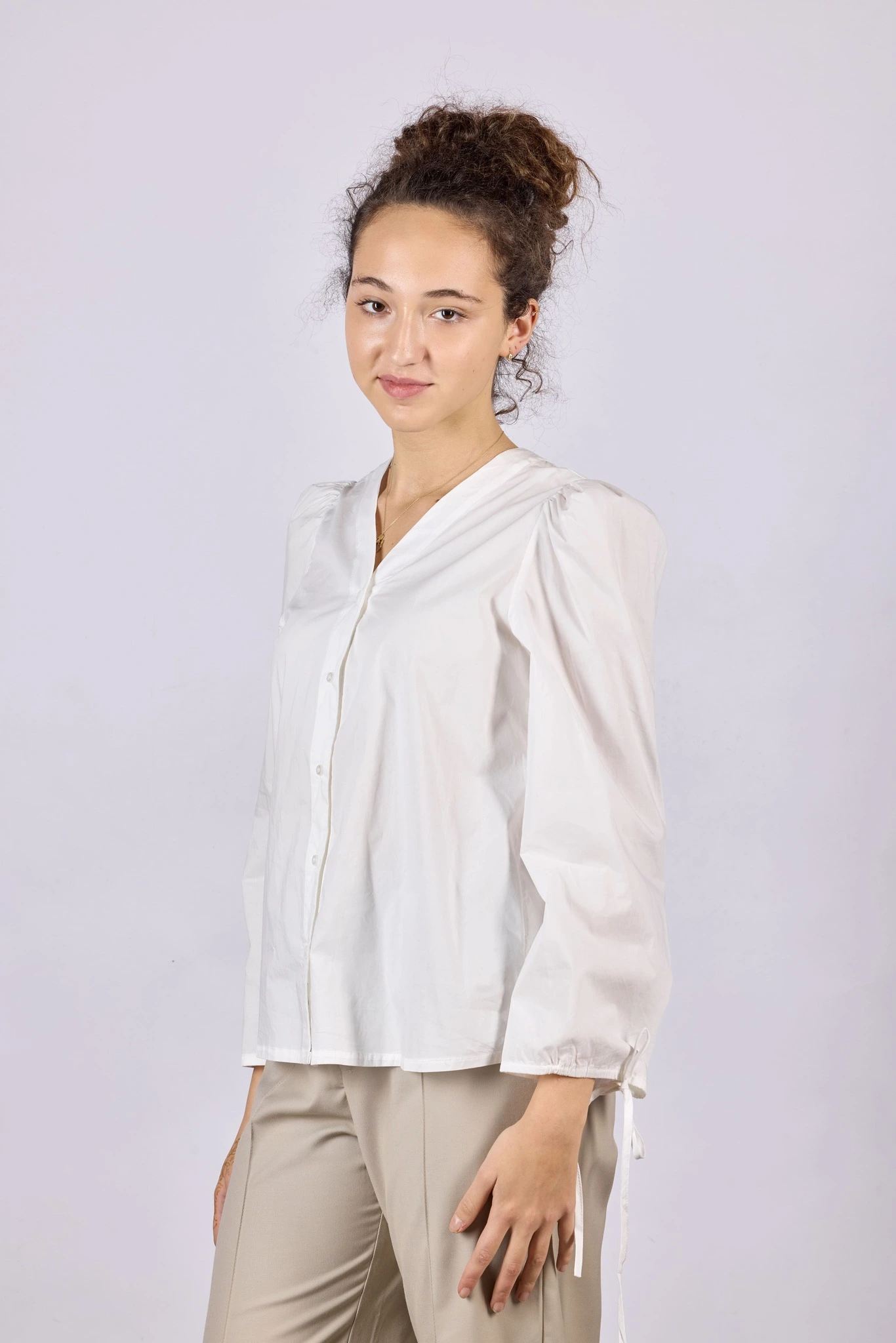 Блузка белый для женщин 44129-4 28