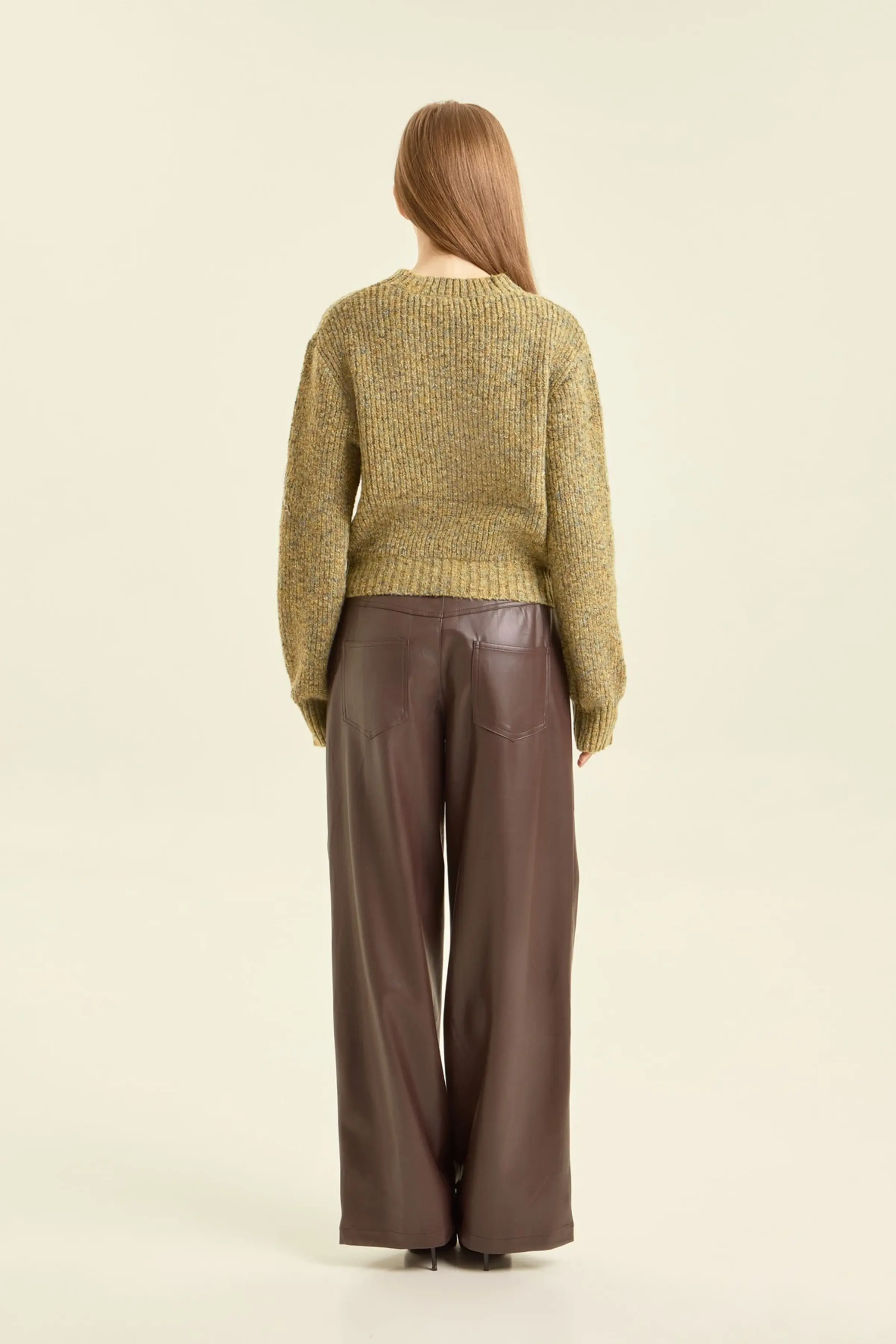 Свитер зеленый для женщин 47295-34 65