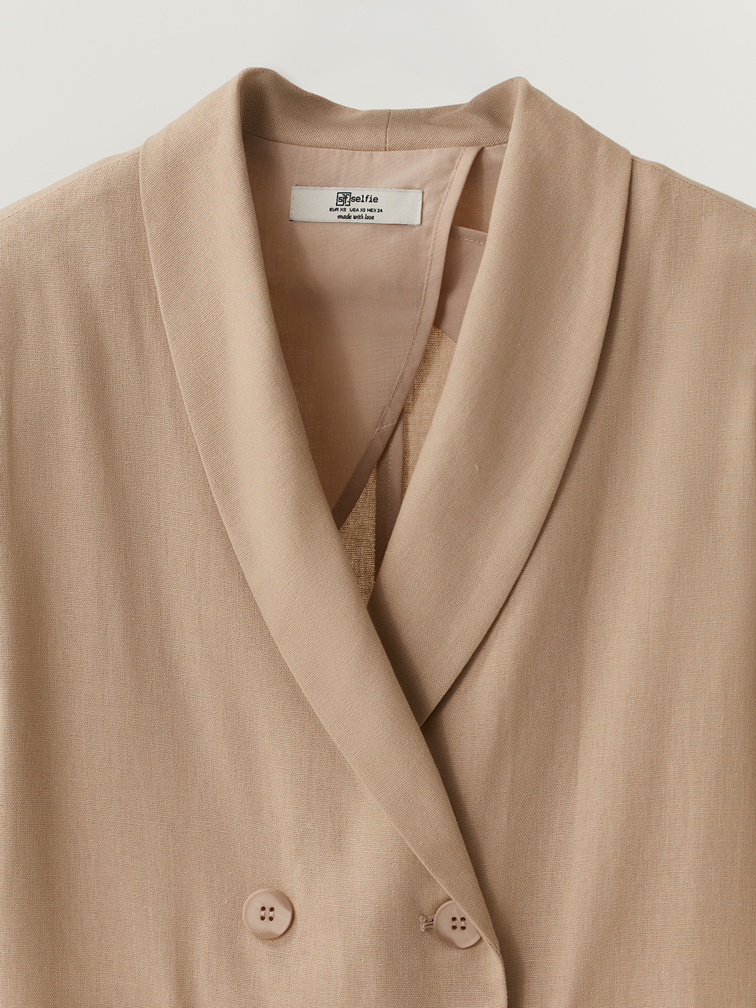 Жакет бежевый для женщин 48283-15 64