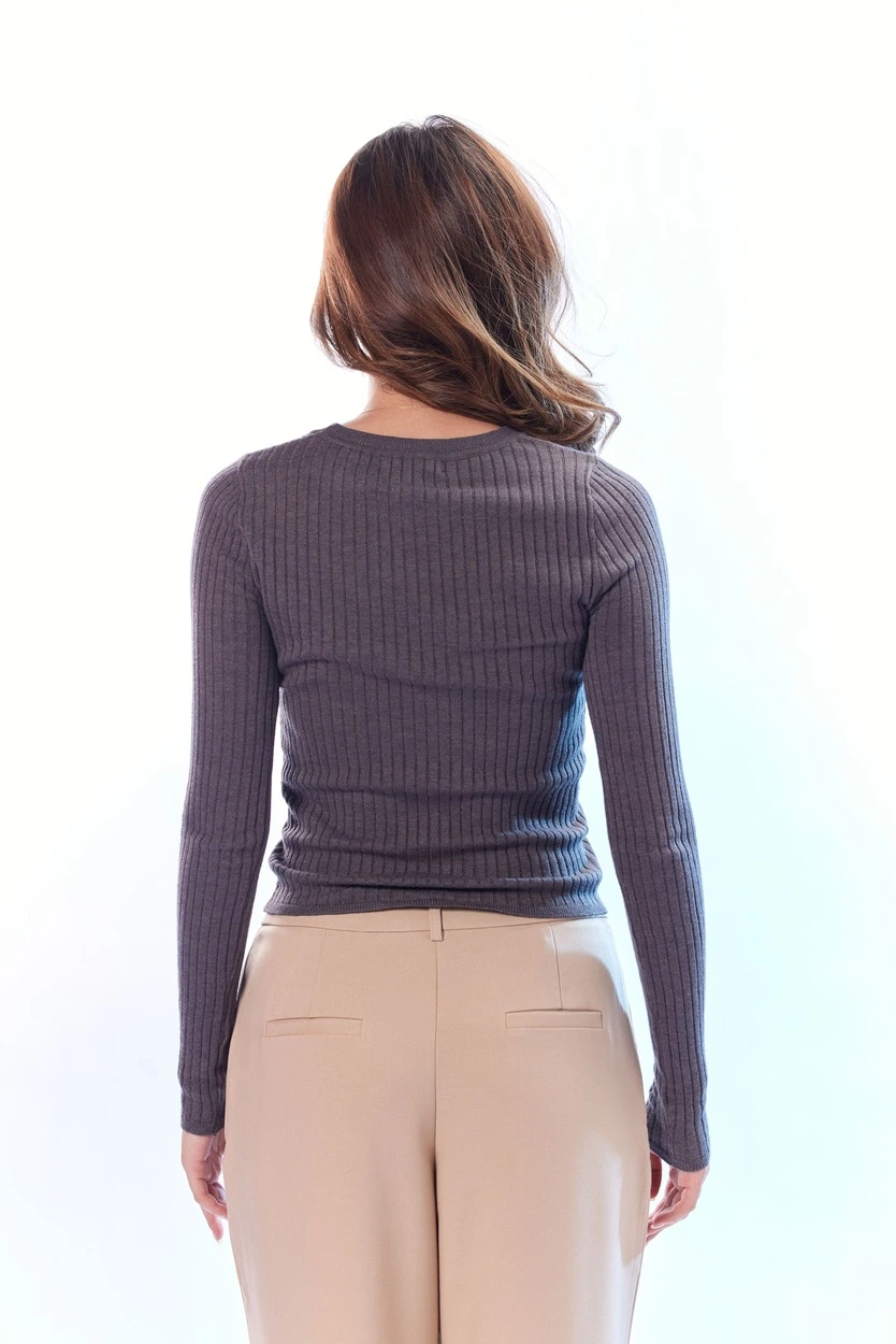 Джемпер серый для женщин 44123-61 60