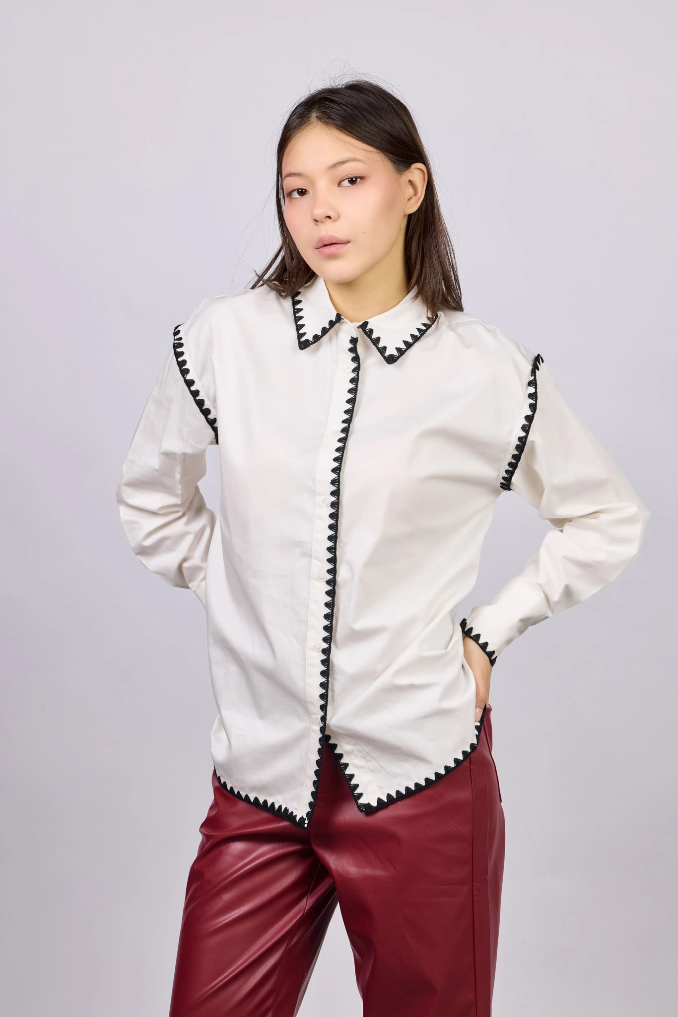 Рубашка белый для женщин 42215-4 66