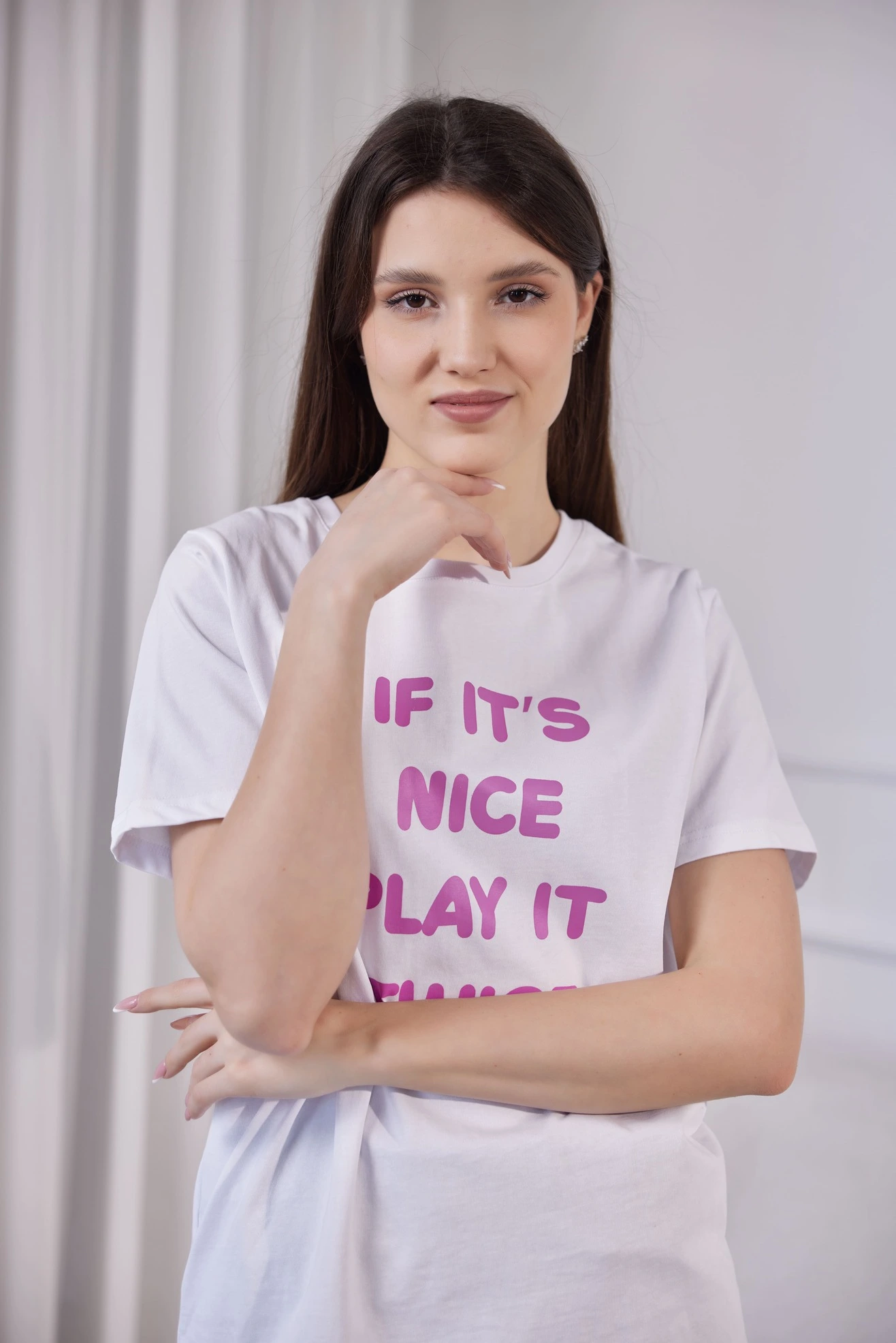 Футболка белый для женщин 41186-4 67