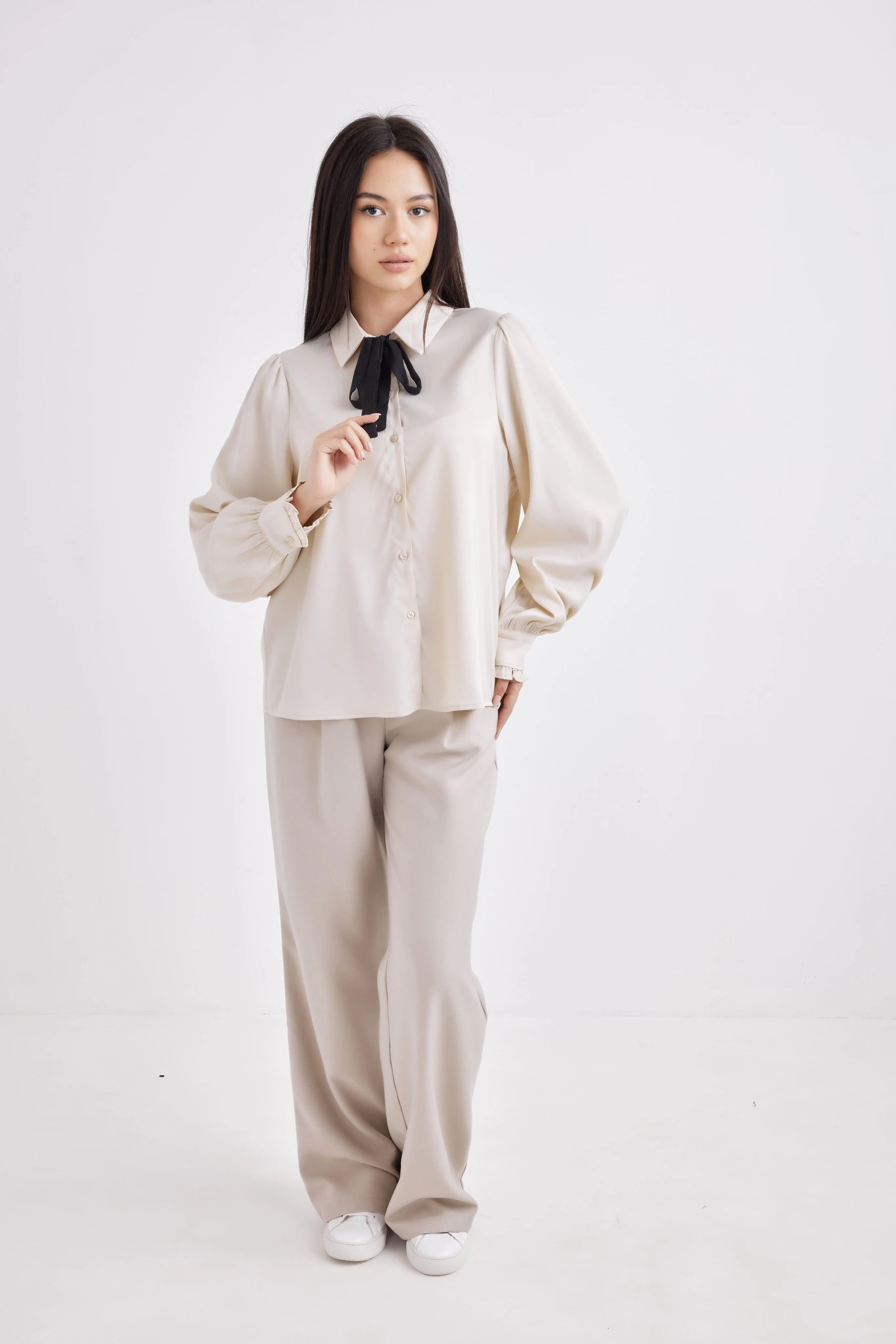 Блузка бежевый для женщин 42178-15 28