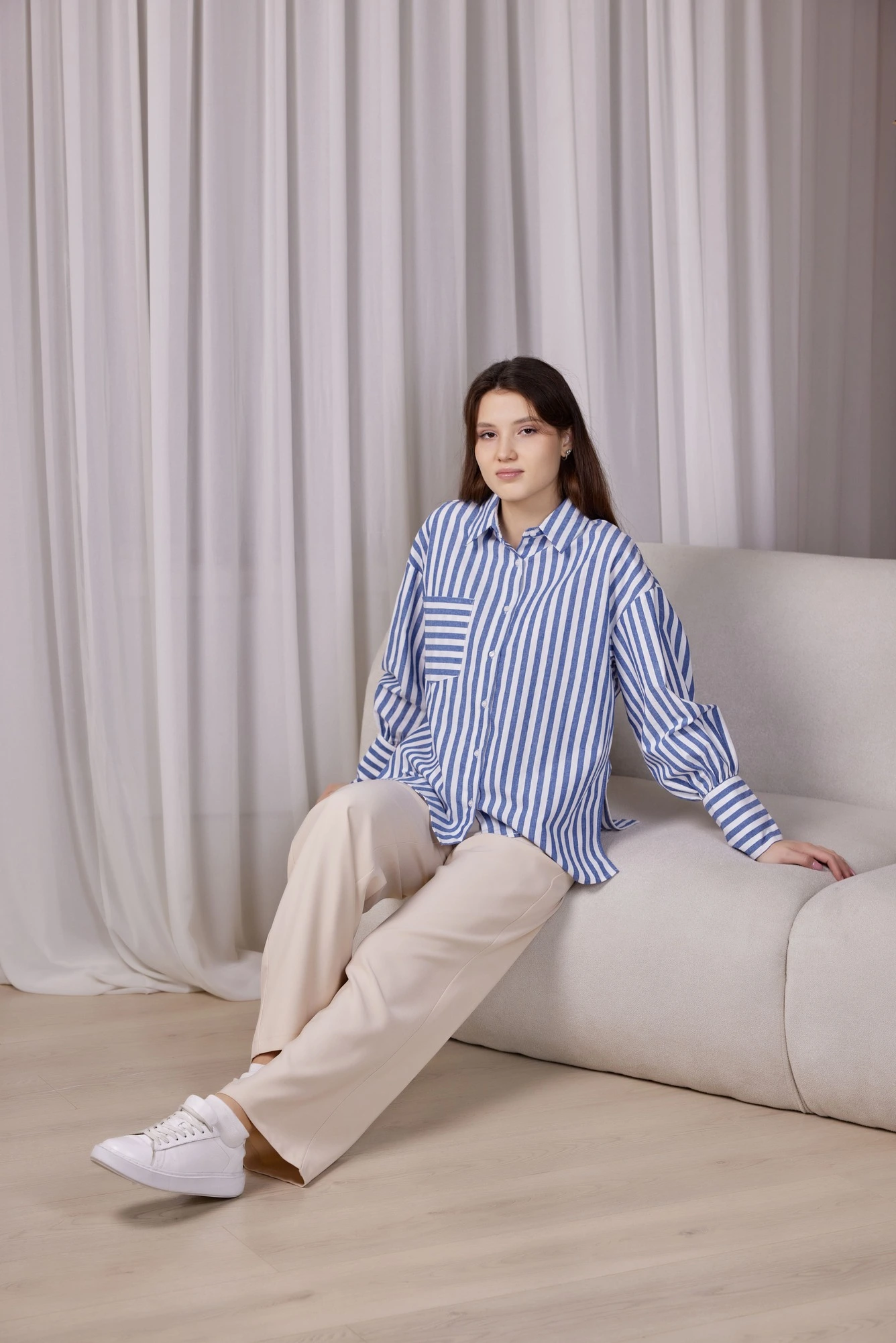 Брюки айвори для женщин 40108-234 71