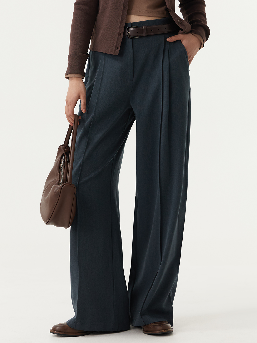 Брюки темно-серый для женщин 48158-12 71