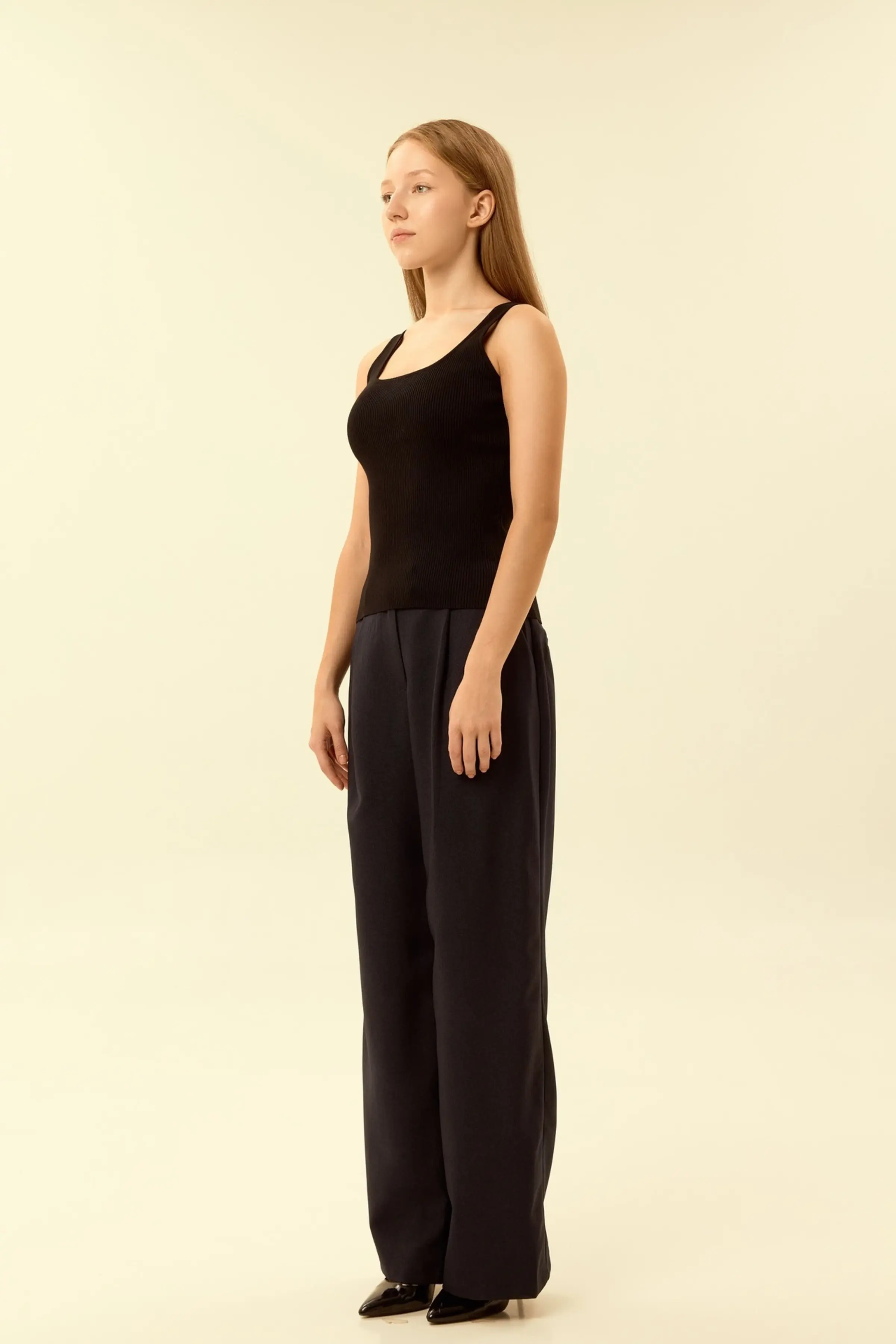 Топ черный для женщин 46115-1 46