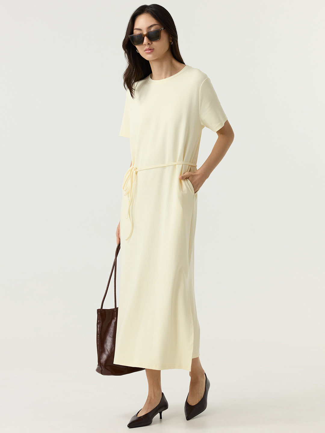 Платье желтый для женщин 48295-5 54