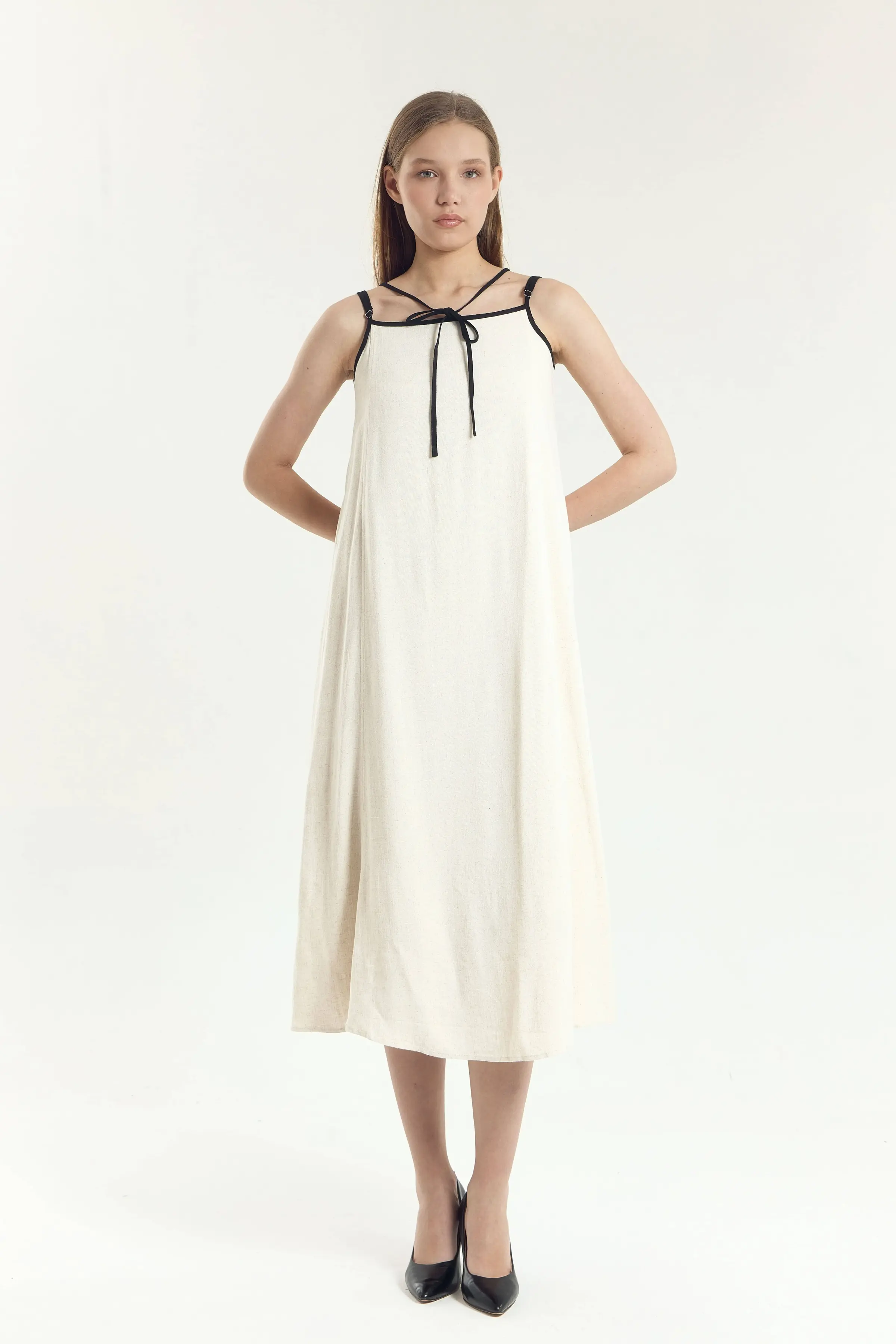 Сарафан бежевый для женщин 45286-15 48