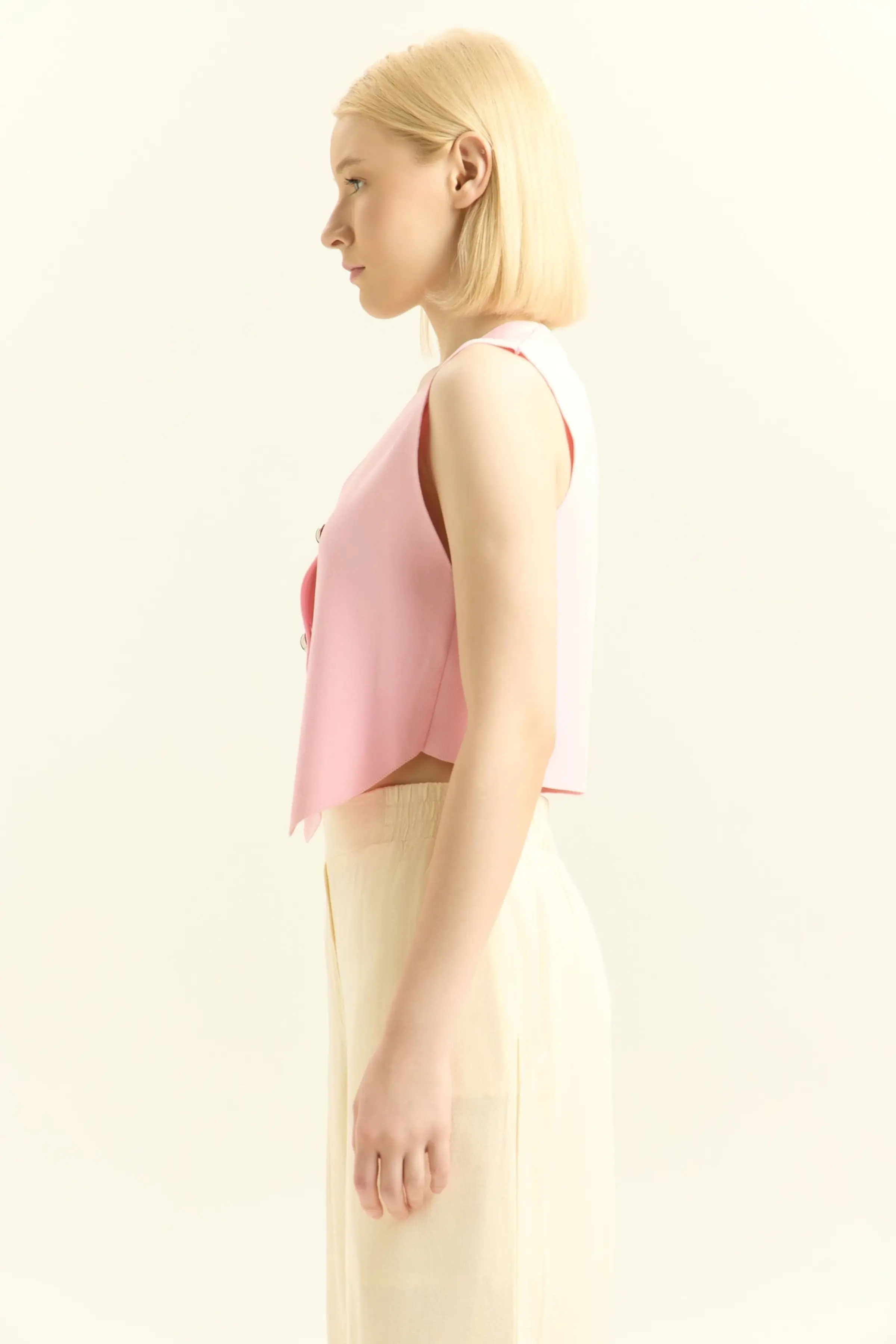 Жилетка розовый для женщин 45231-17 68