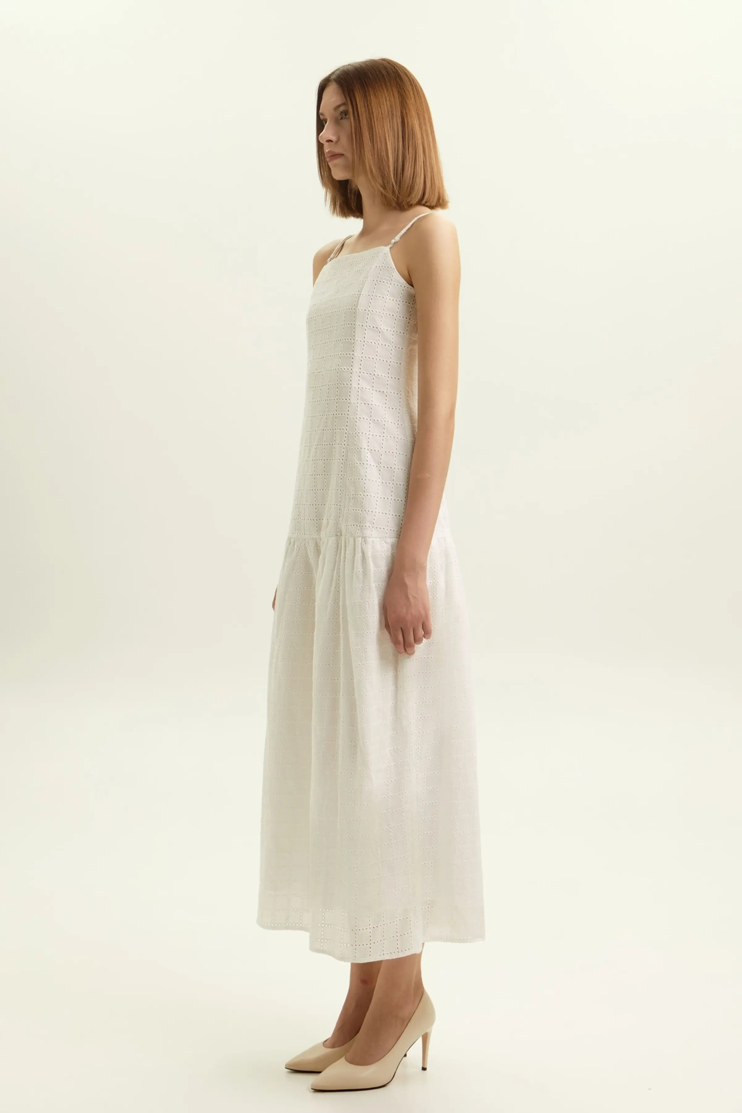 Сарафан белый для женщин 45143-4 48