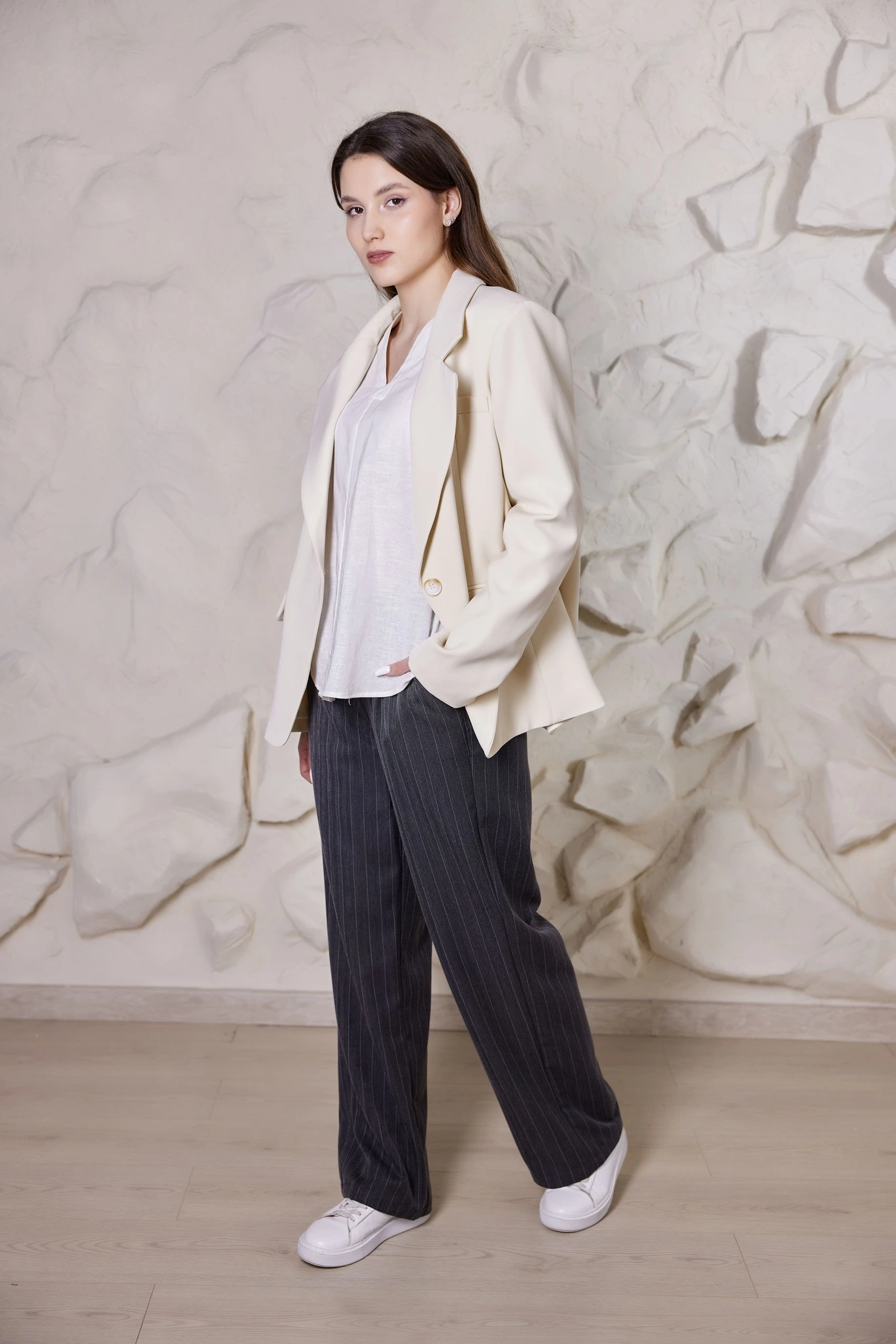 Жакет айвори для женщин 40201-234 64