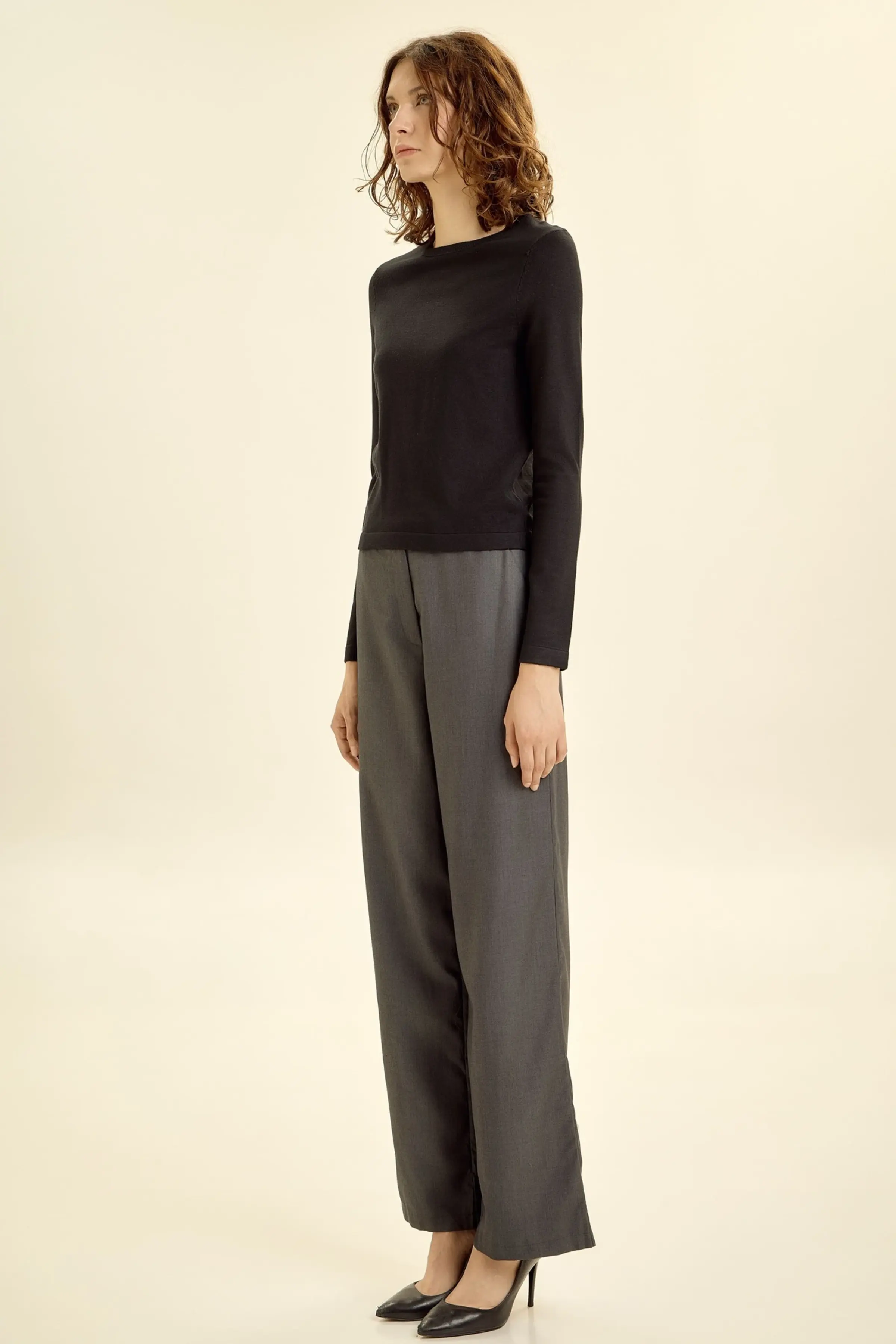 Брюки темно-серый для женщин 46186-12 71