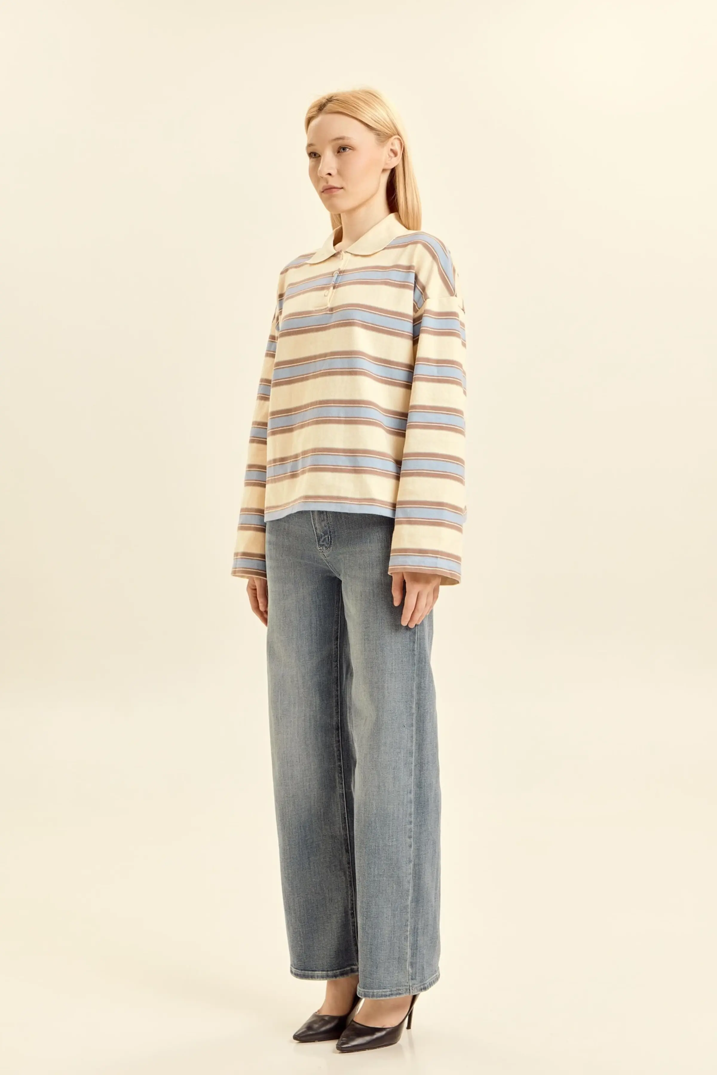 Джинсы светло-синий для женщин 46174-195 74