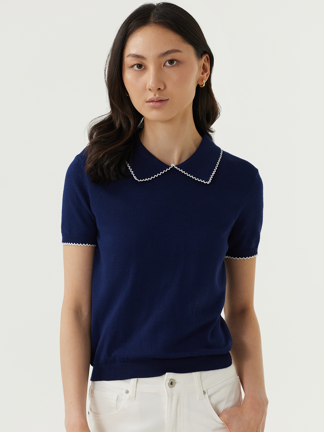 Джемпер синий для женщин 48231-65 60