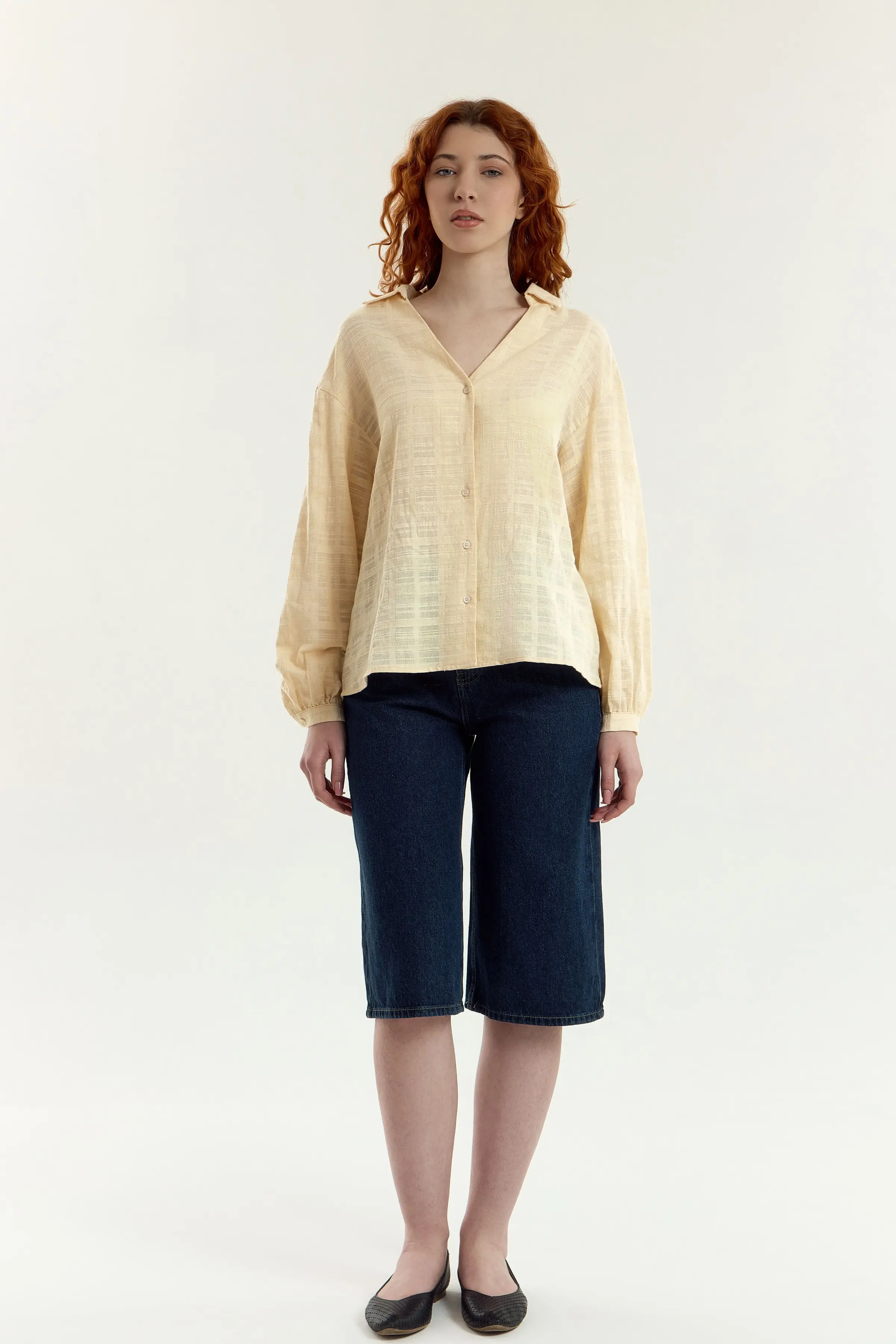 Рубашка бежевый для женщин 45246-15 66