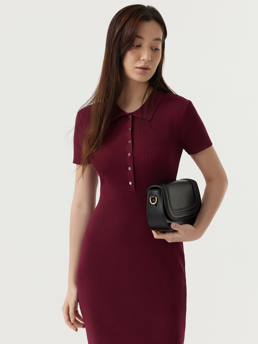 Платье бордовый для женщин 48105-67 54