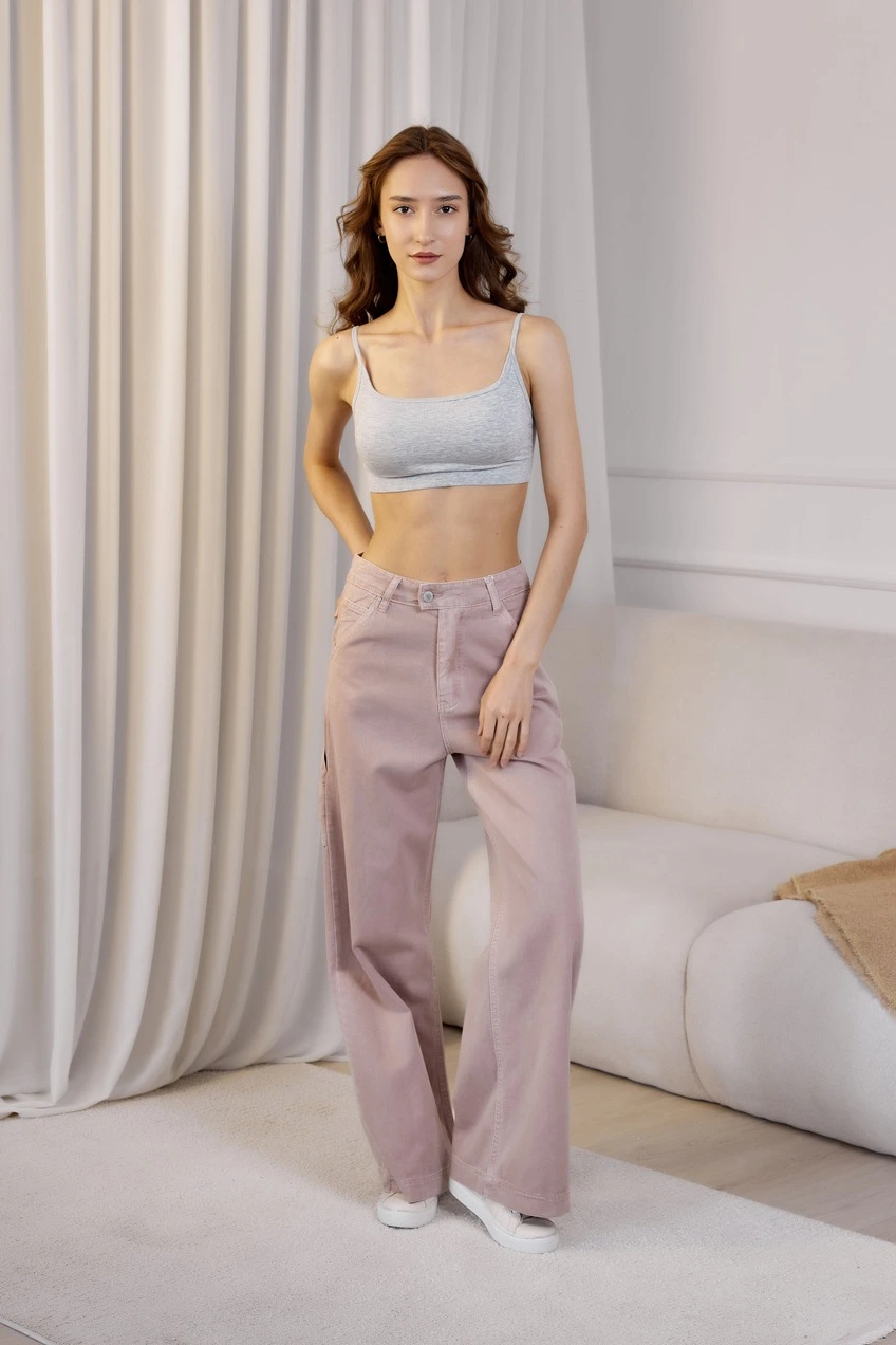 Брюки розовый для женщин 41311-17 71