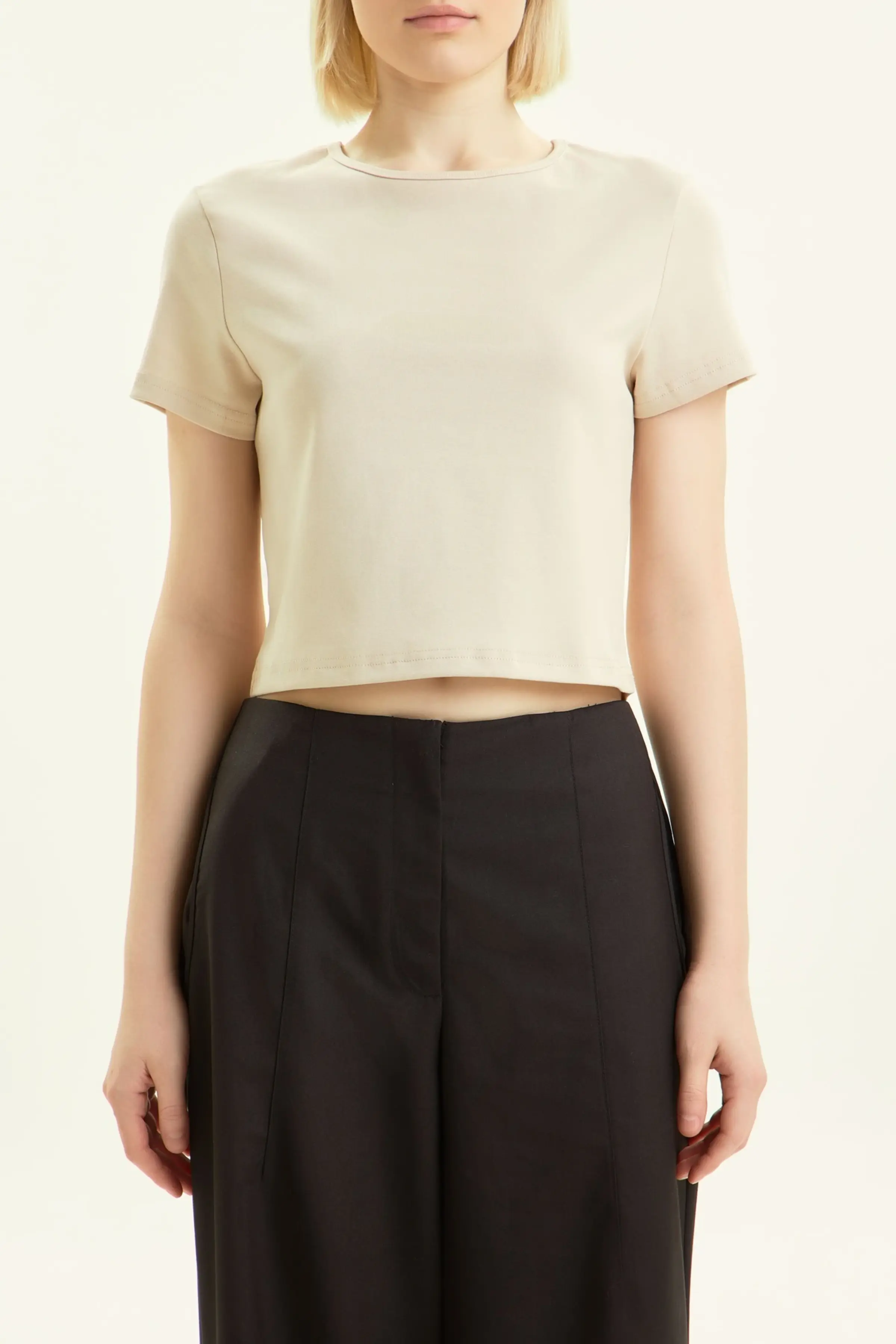 Футболка айвори для женщин 45325-234 67