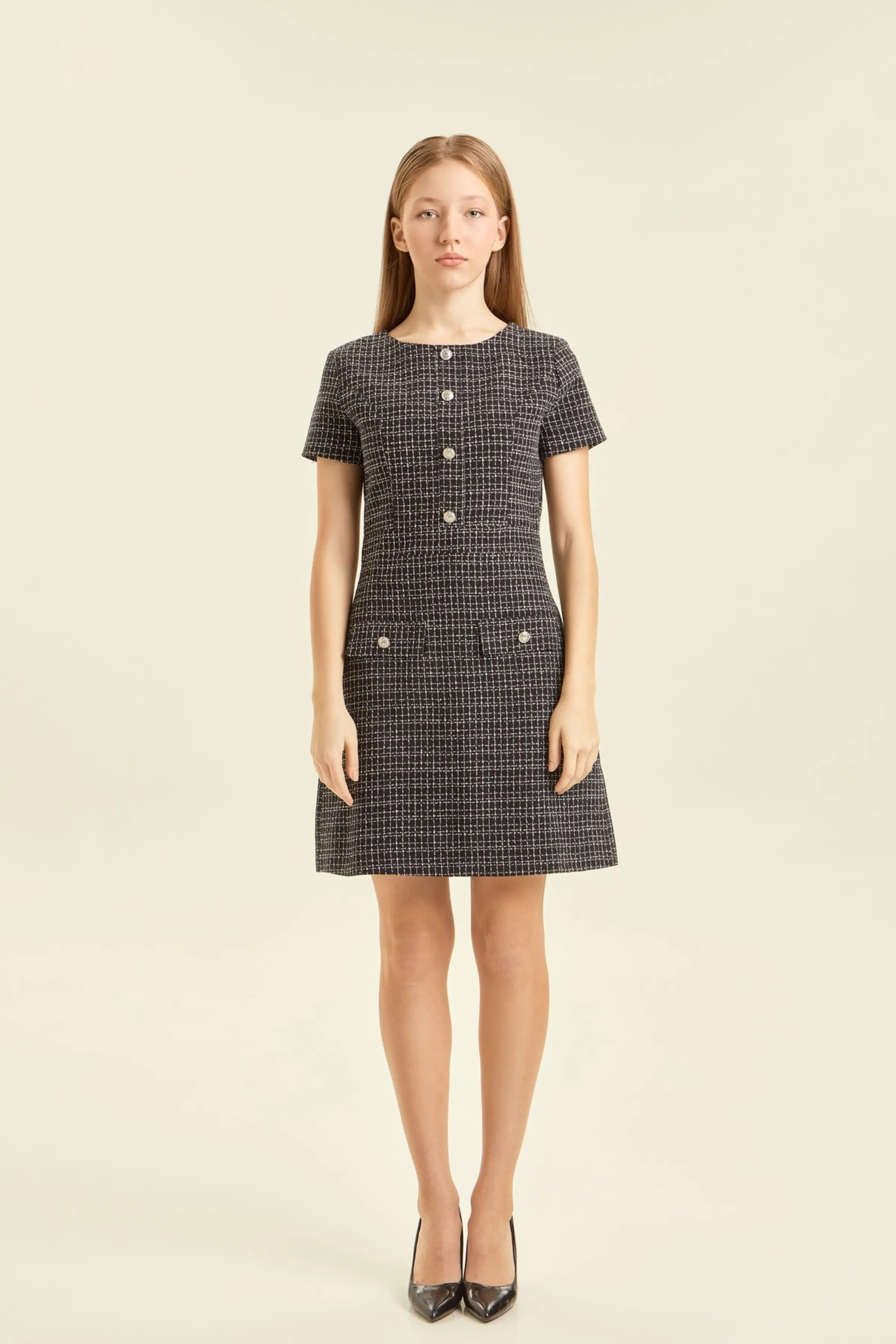 Платье черный для женщин 47134-1 54