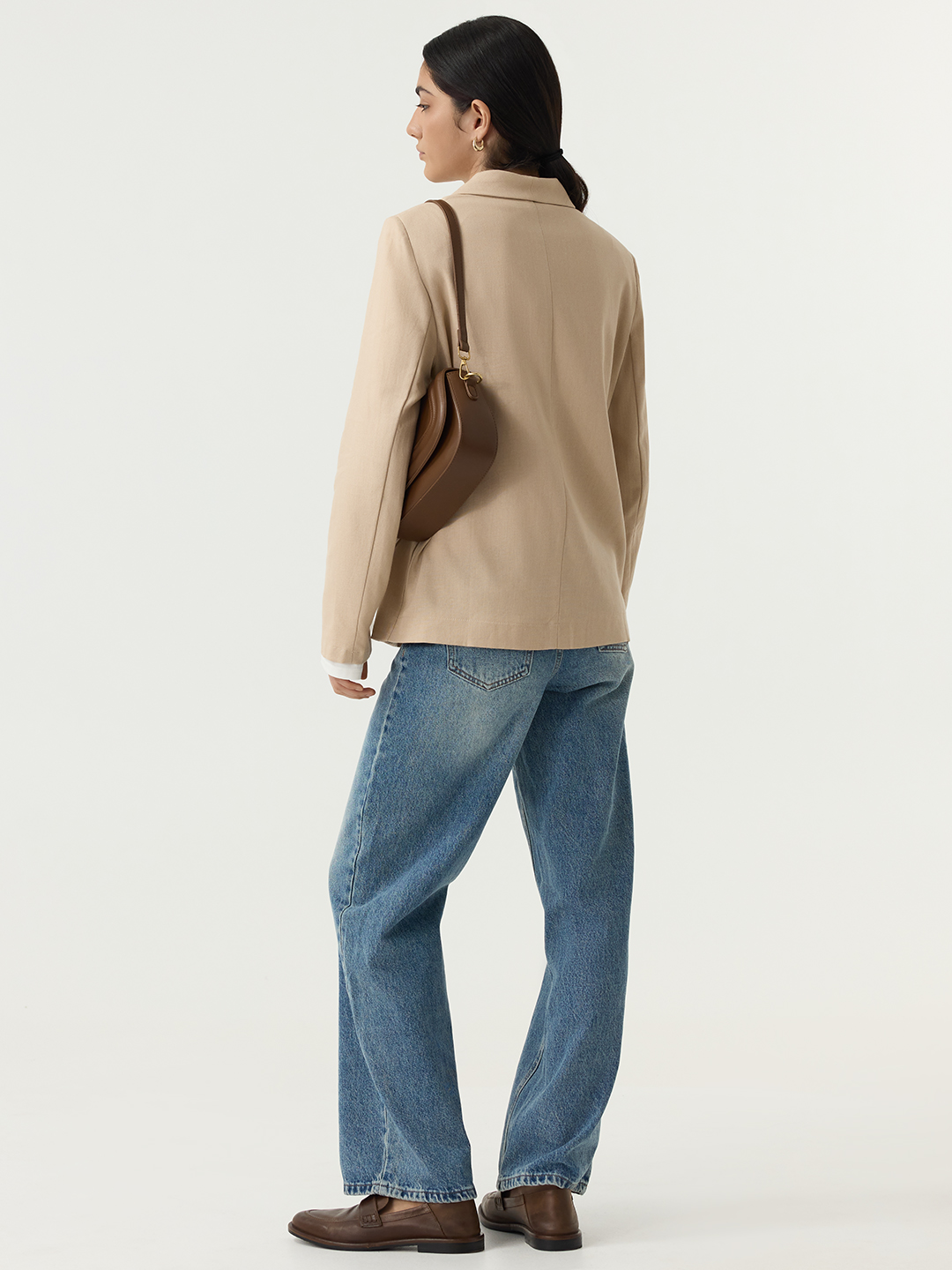 Жакет бежевый для женщин 48283-15 64