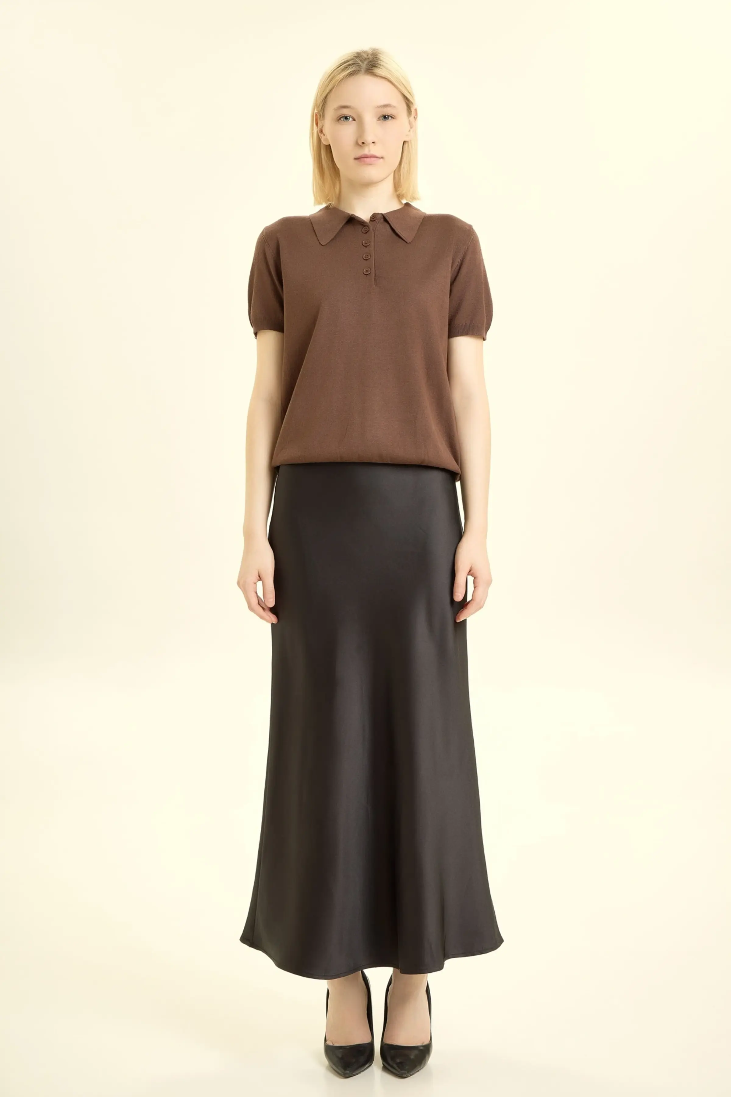 Юбка черный для женщин 46314-1 52