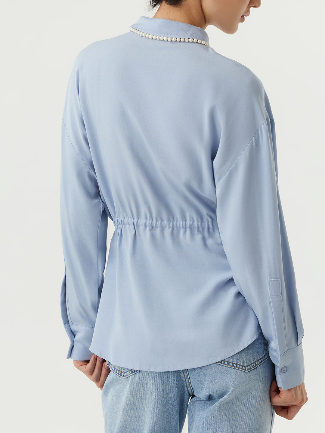 Рубашка голубой для женщин 48253-10 66