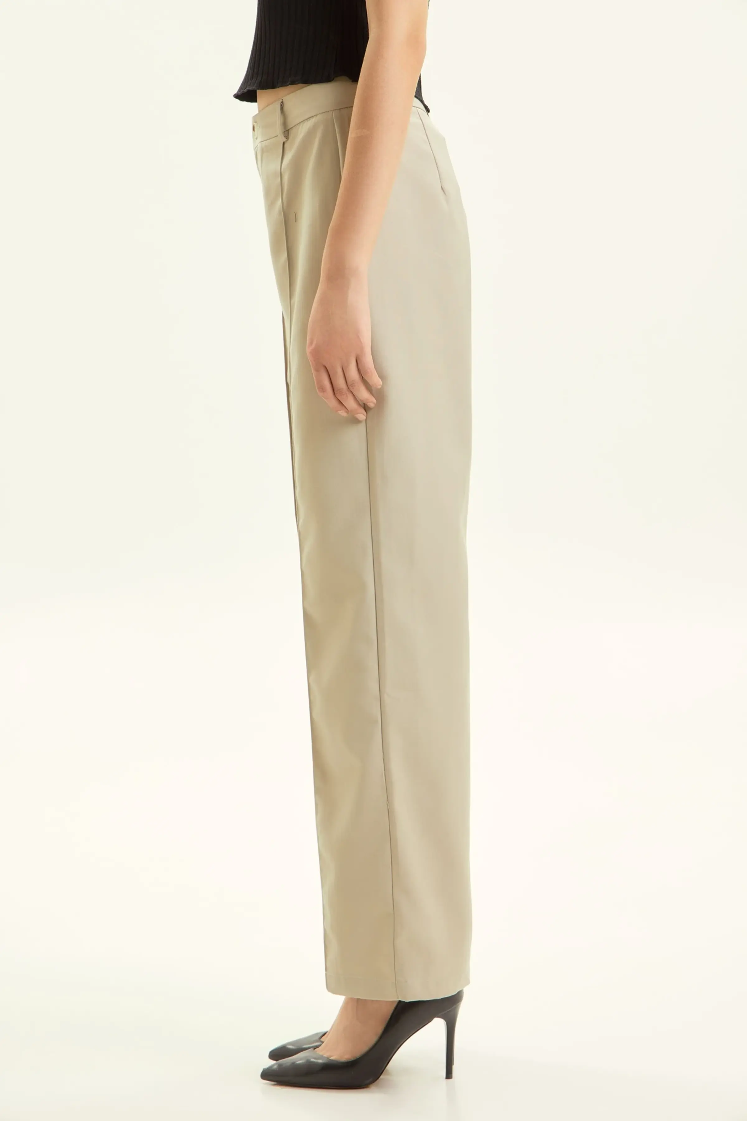 Брюки бежевый для женщин 44295-15 71