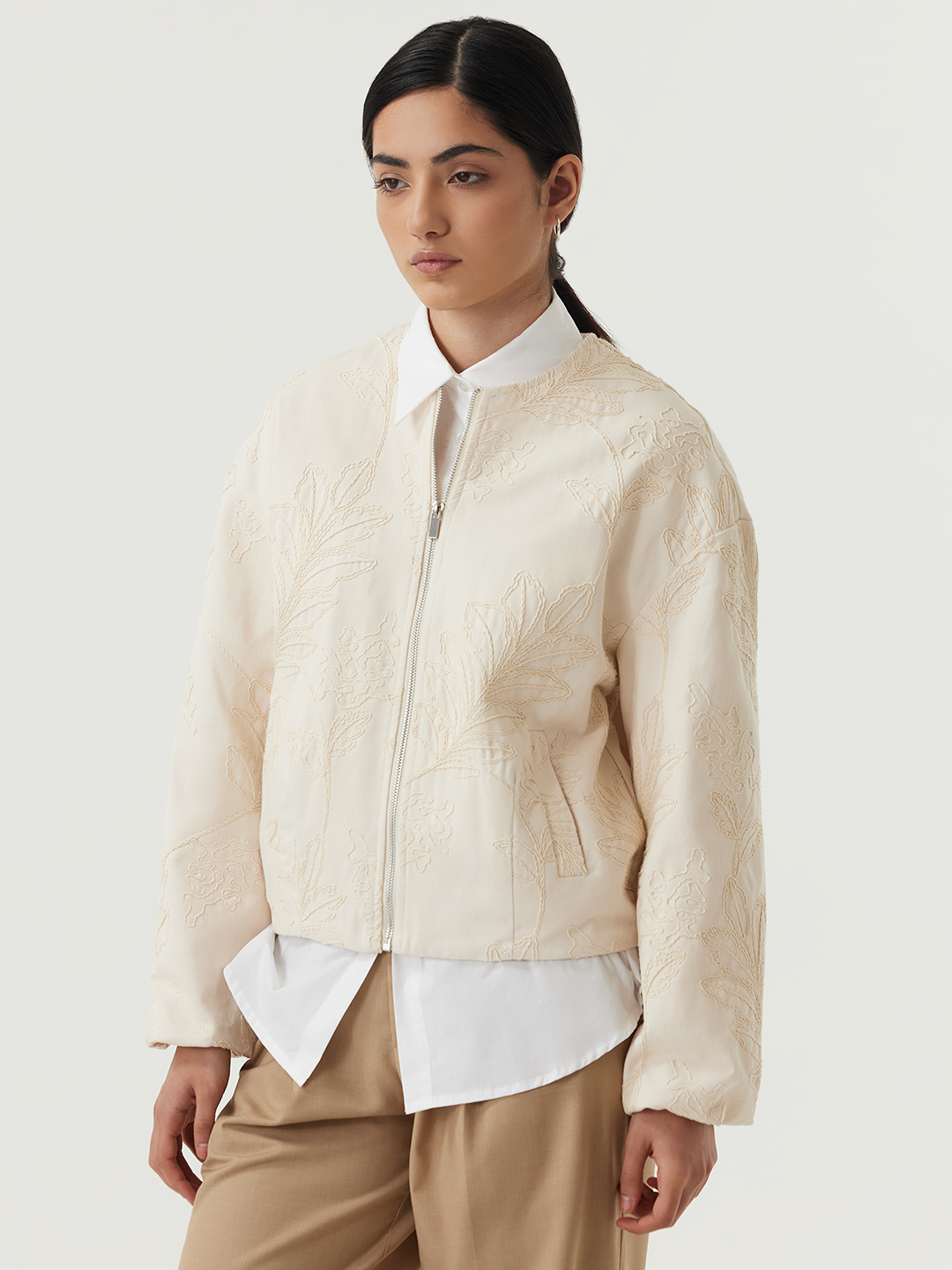 Куртка айвори для женщин 48298-234 47