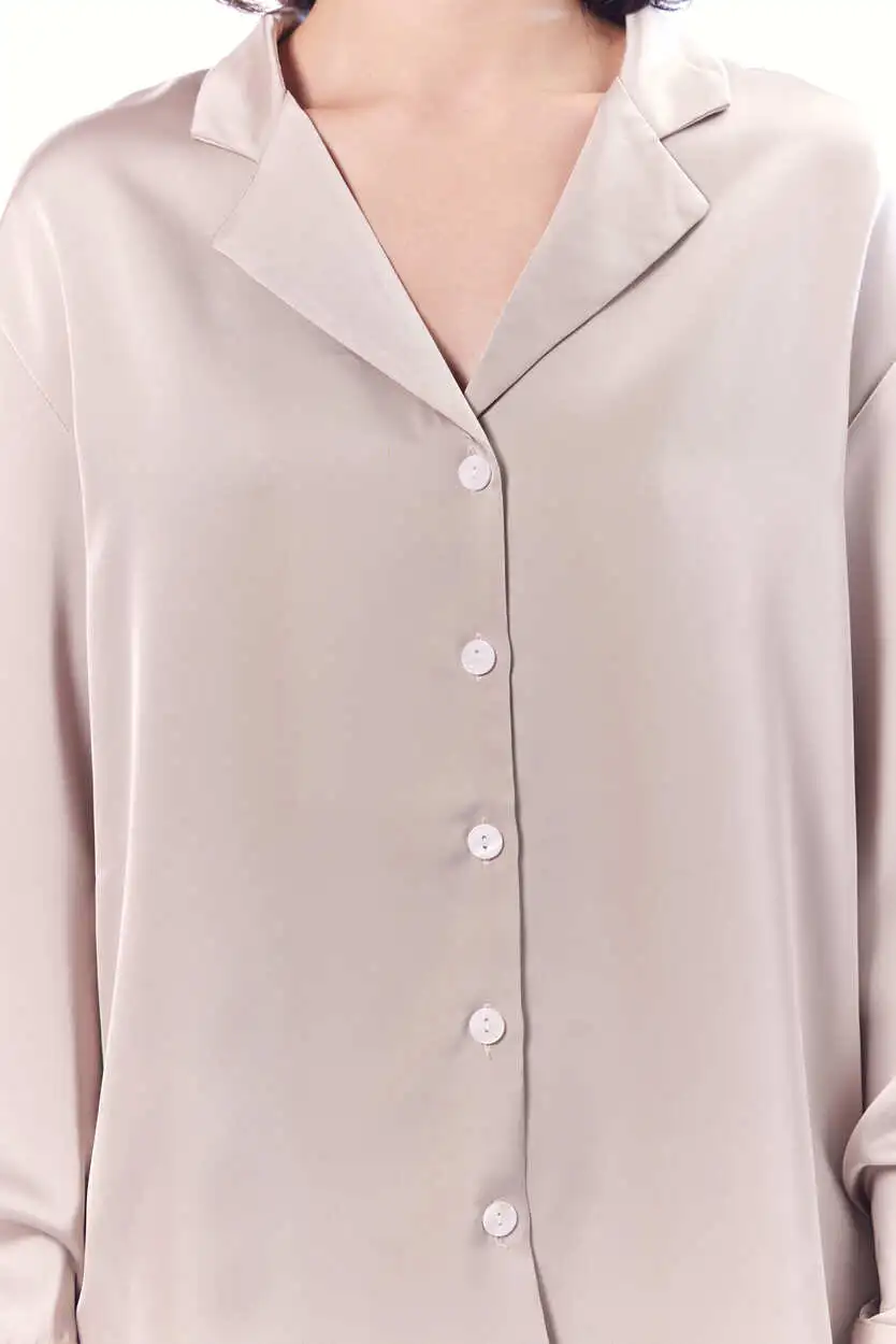 Блузка бежевый для женщин 44256-15 28