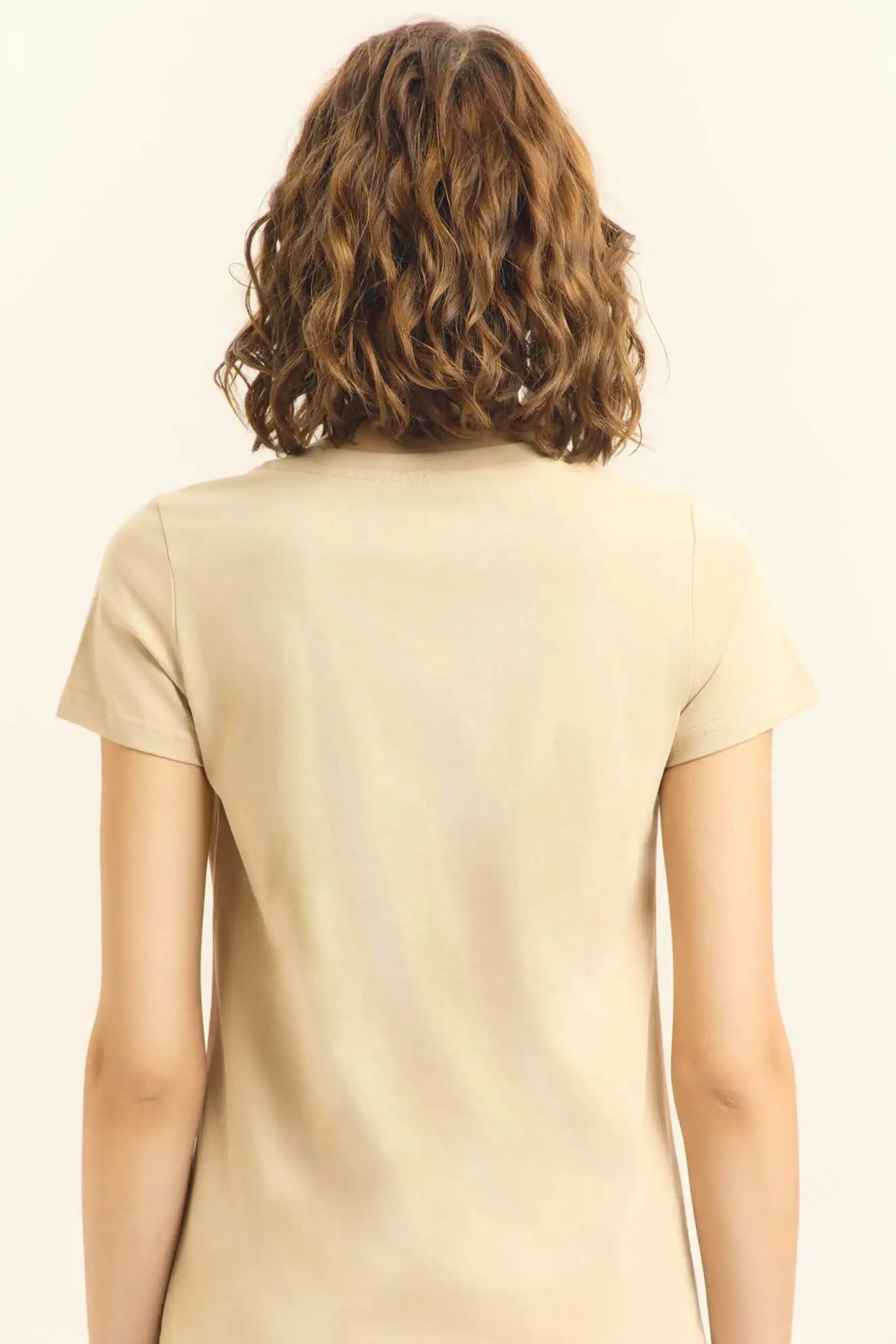 Футболка бежевый для женщин 45262-15 67