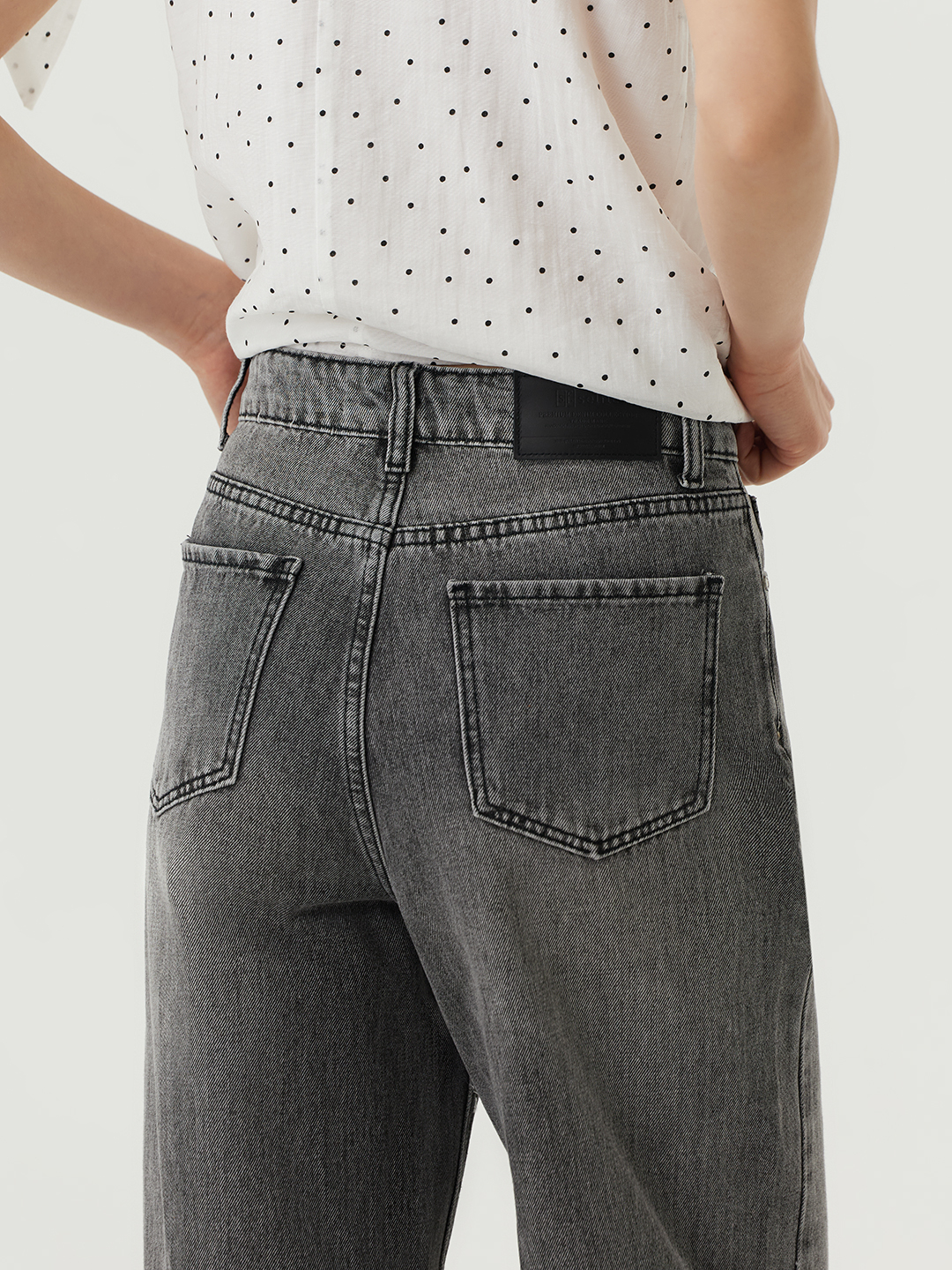 Джинсы серый для женщин 48855-61 74