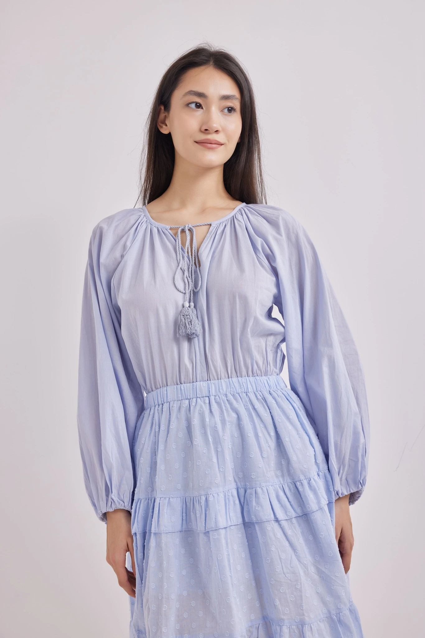 Платье голубой для женщин 41297-10 54