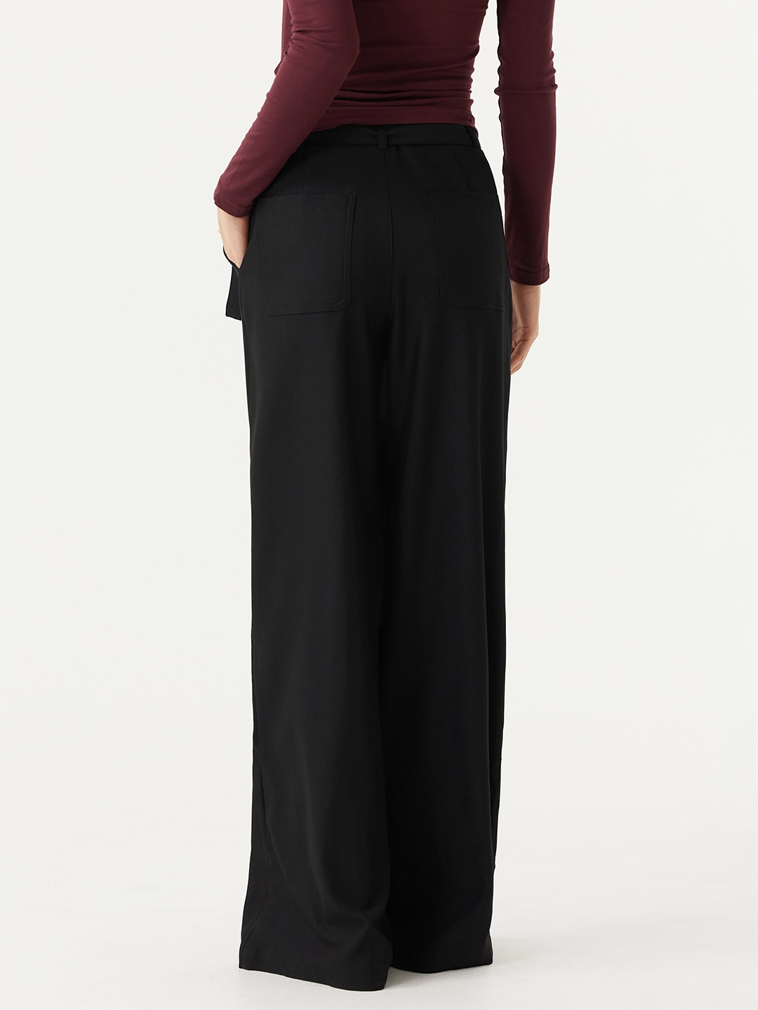 Брюки черный для женщин 48187-1 71