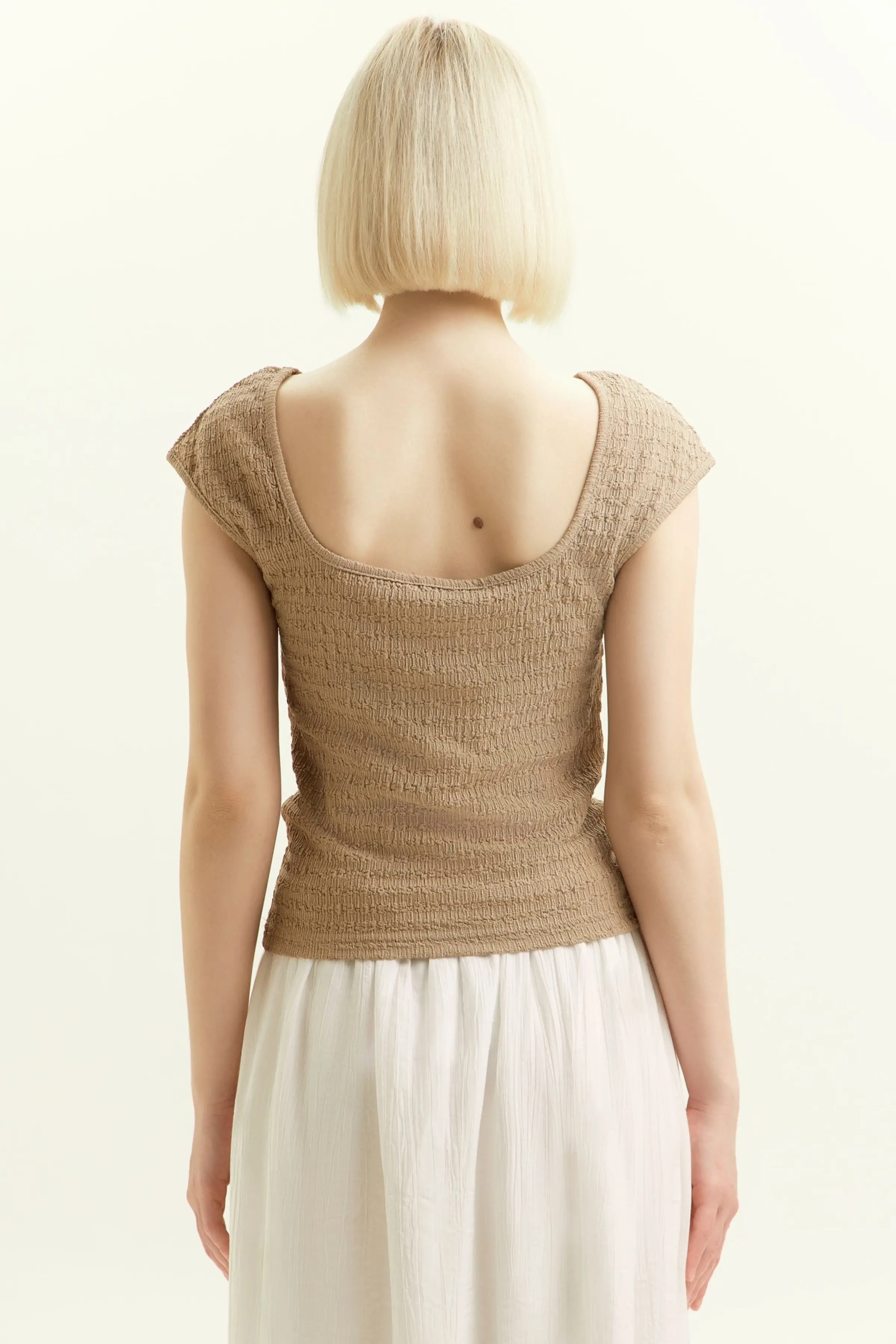 Топ бежевый для женщин 45168-15 46