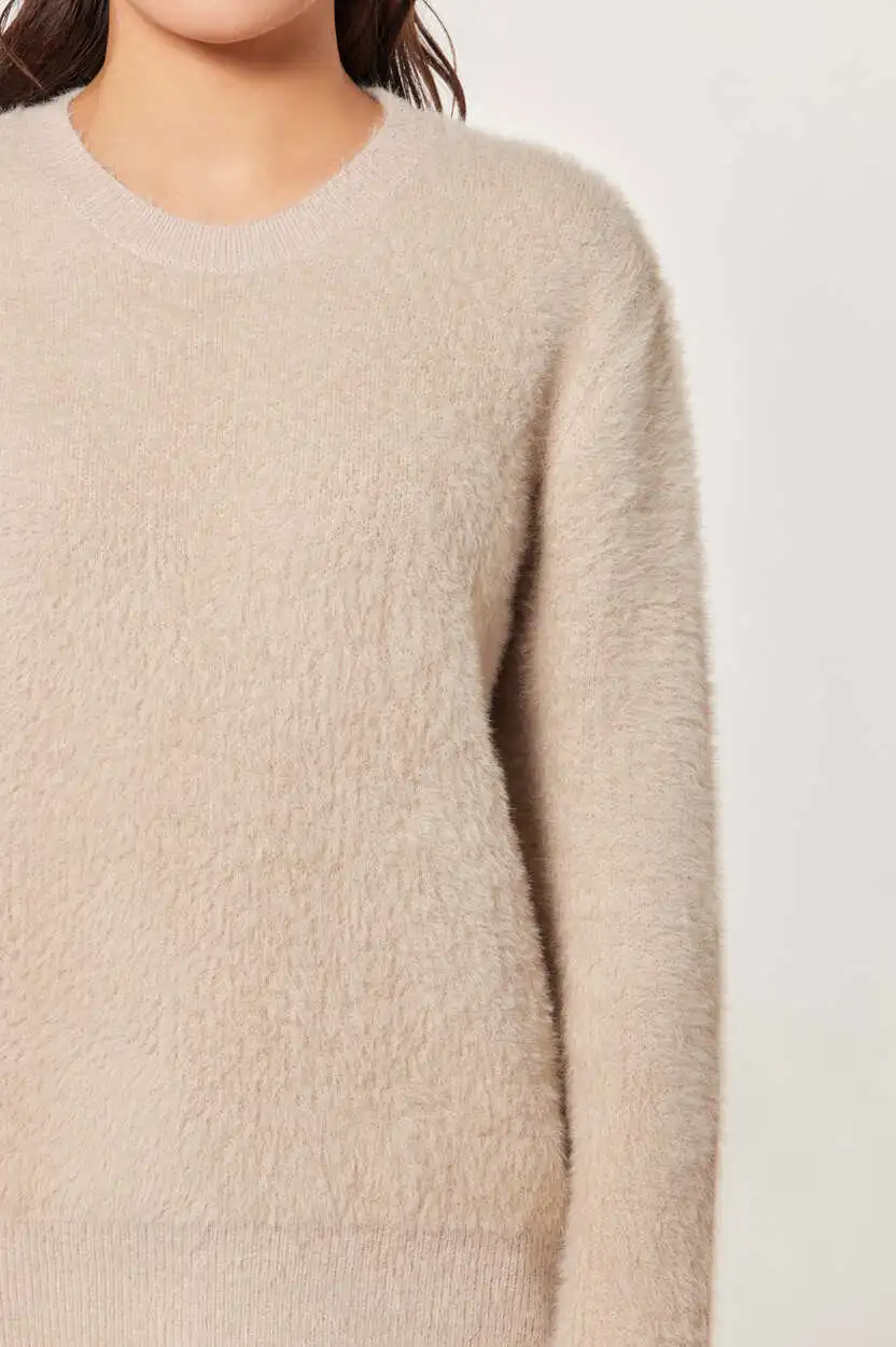 Джемпер бежевый для женщин 44162-15 60