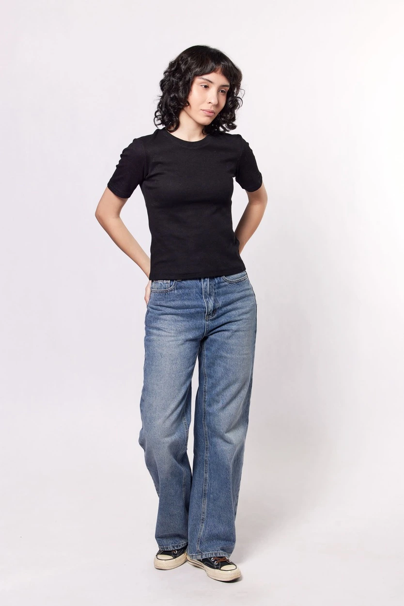 Футболка черный для женщин 42109-1 67