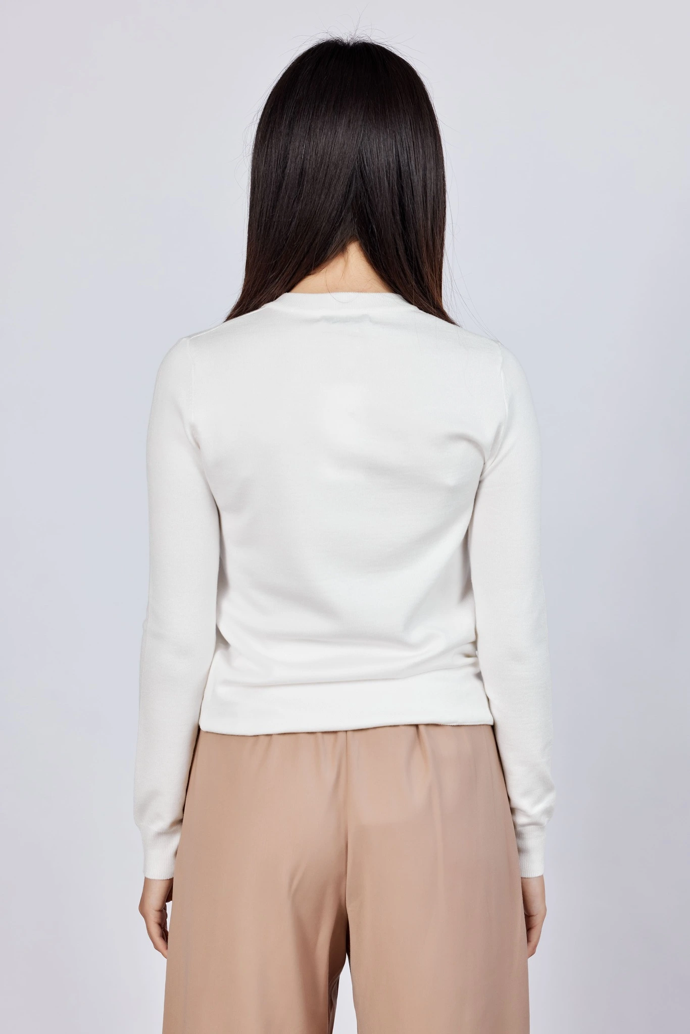 Джемпер белый для женщин 43108-4 60